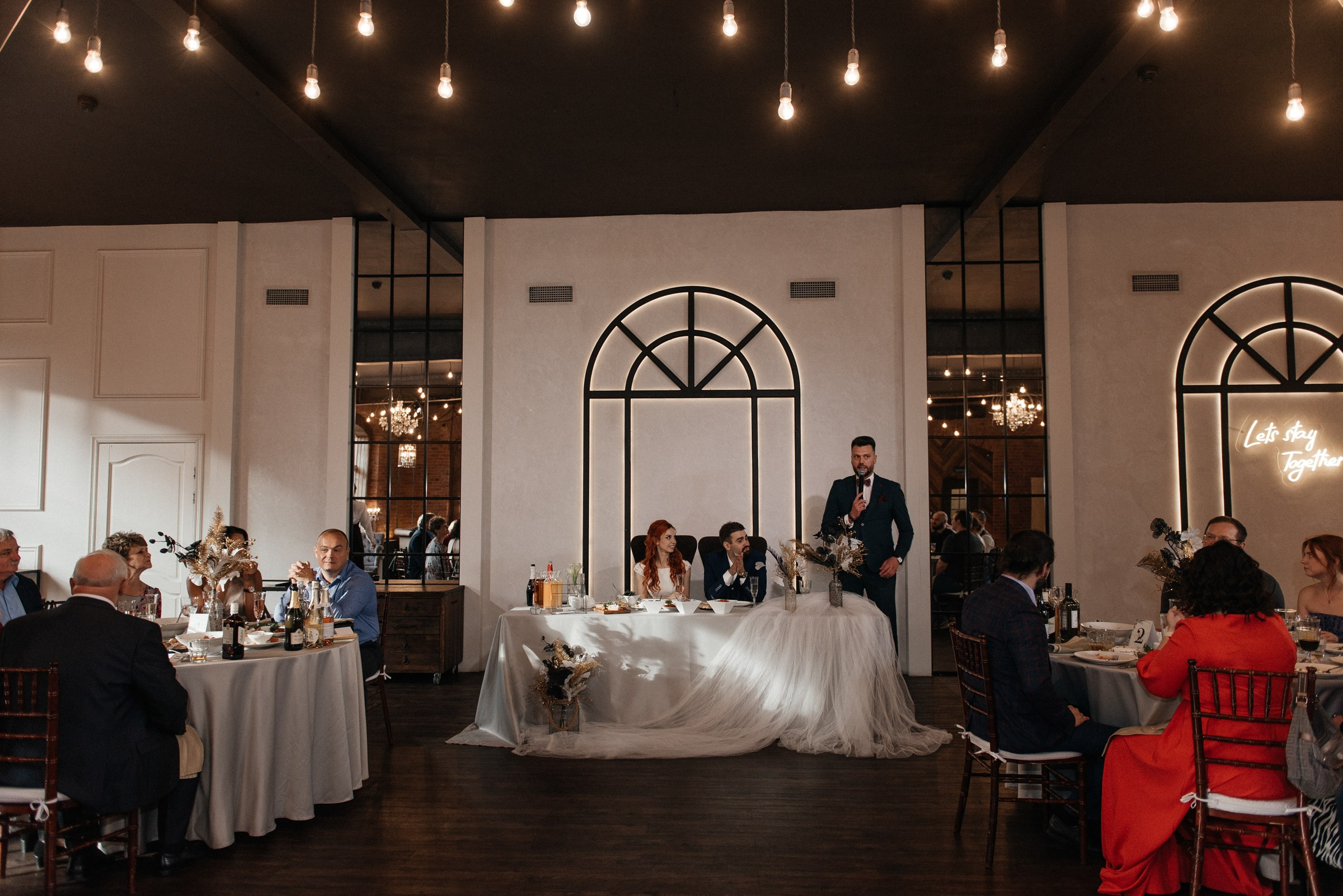 свадебный банкет в Весеннем Лофте