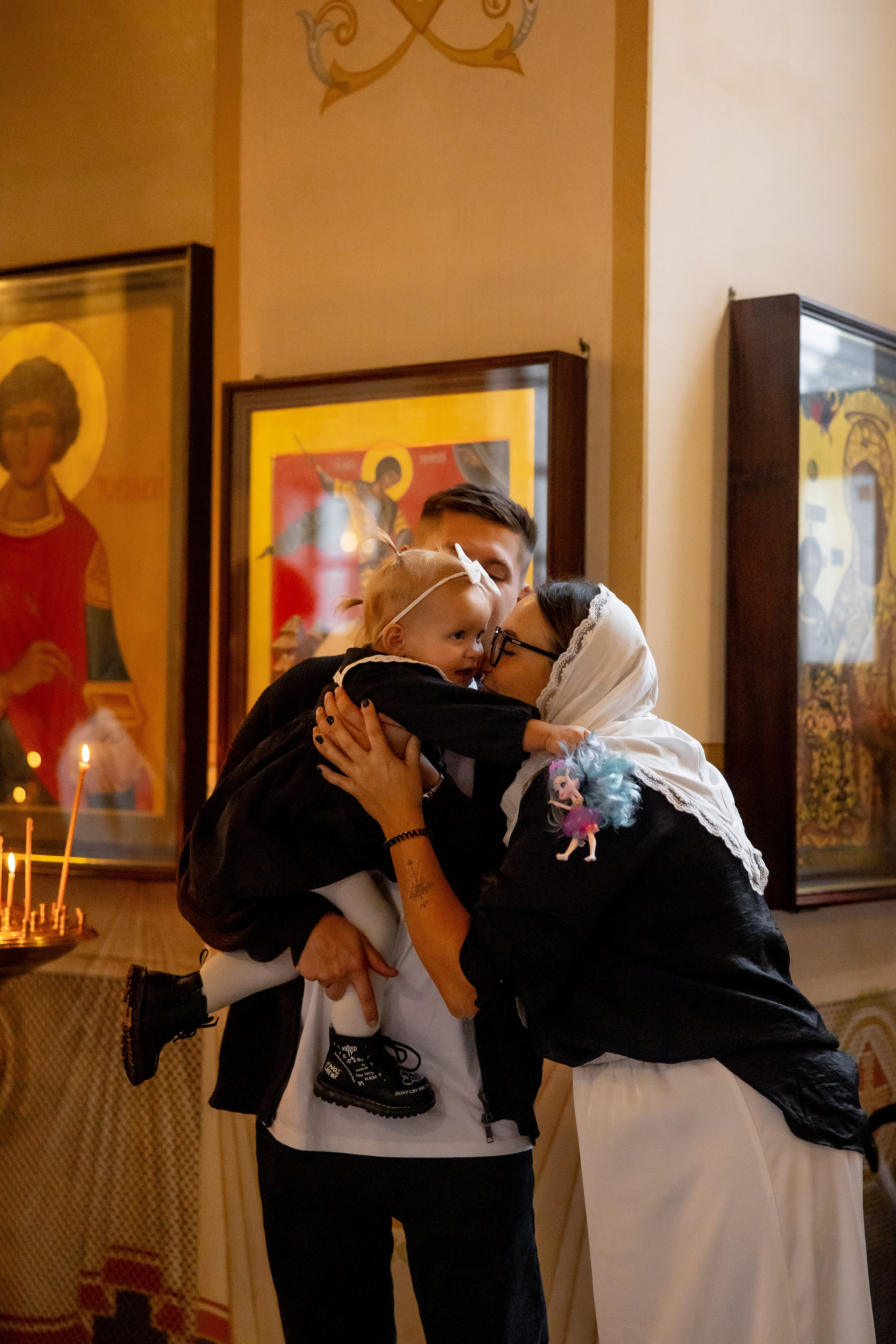 Таинство Крещения. Семейный фотограф в Москве