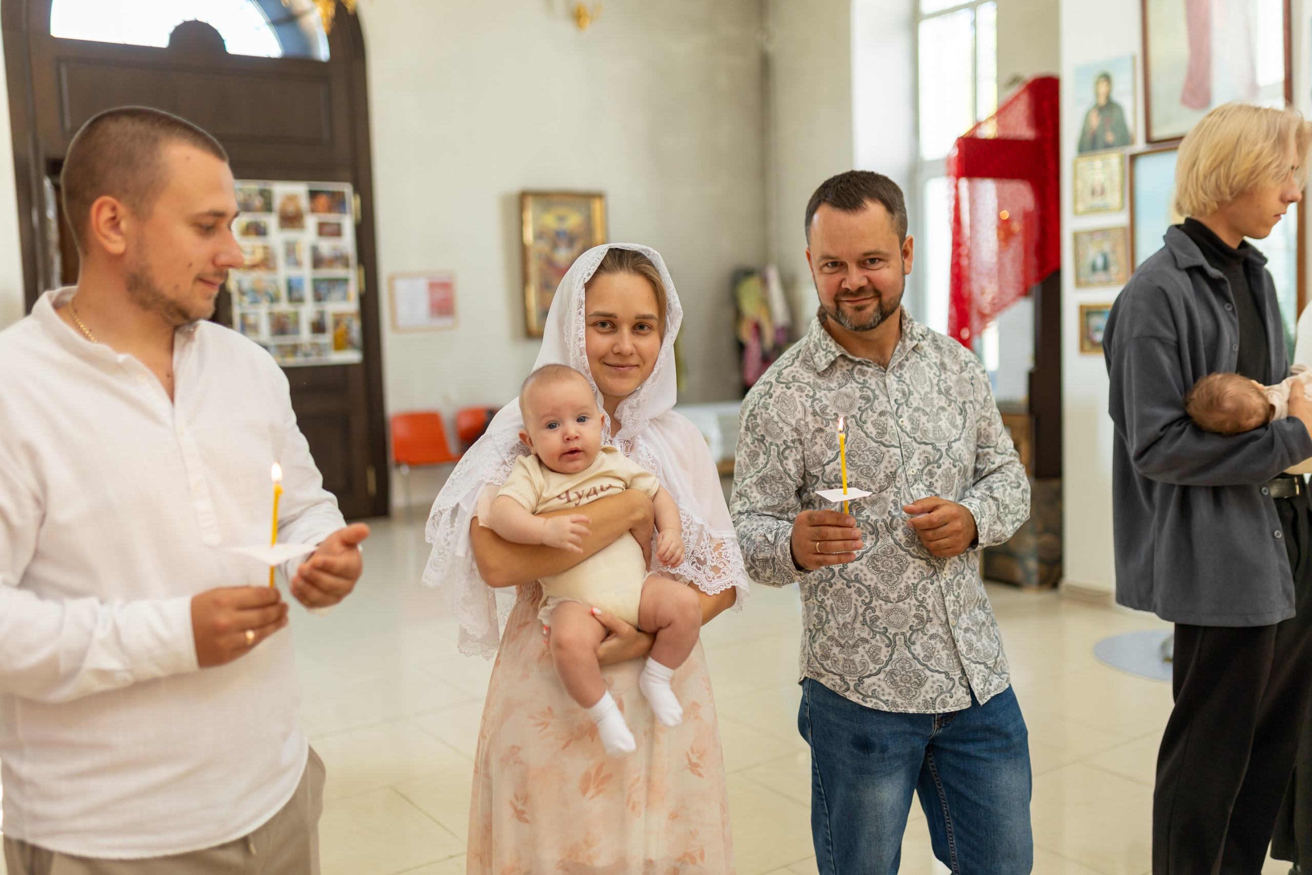 Крещение Артёма (все фото с таинсвта крещения). Фотограф новорожденных. Детский и семейный фотограф Марьяна Юдина