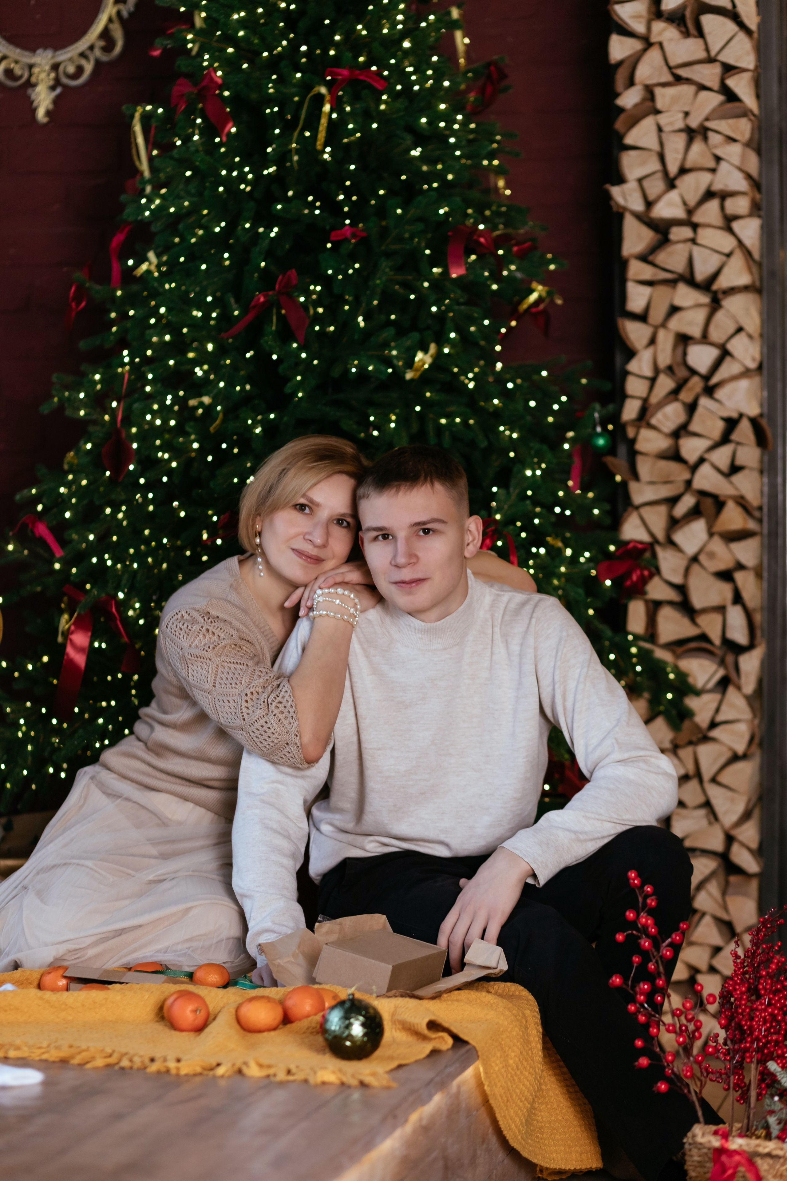 Новогодняя семейная съёмка. EtoStudio. Семейный фотограф в Минске Приболовец Светлана