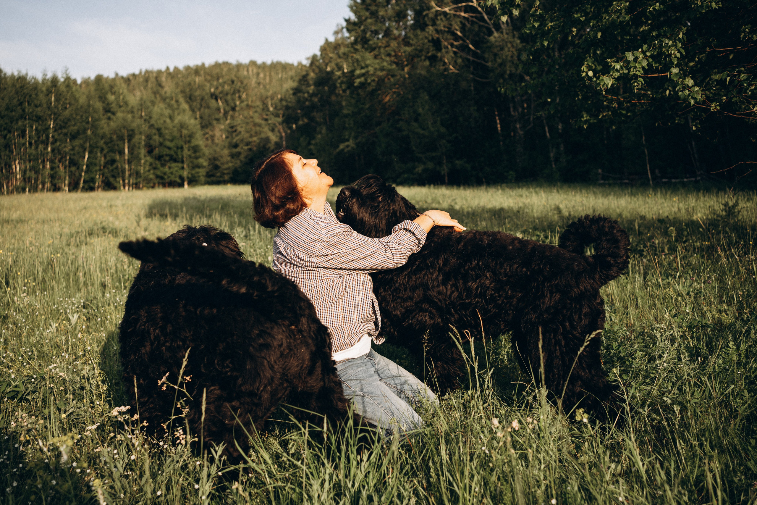 Лариса, Кира и Грэйс. Фотограф-анималист Анастасия Большакова
