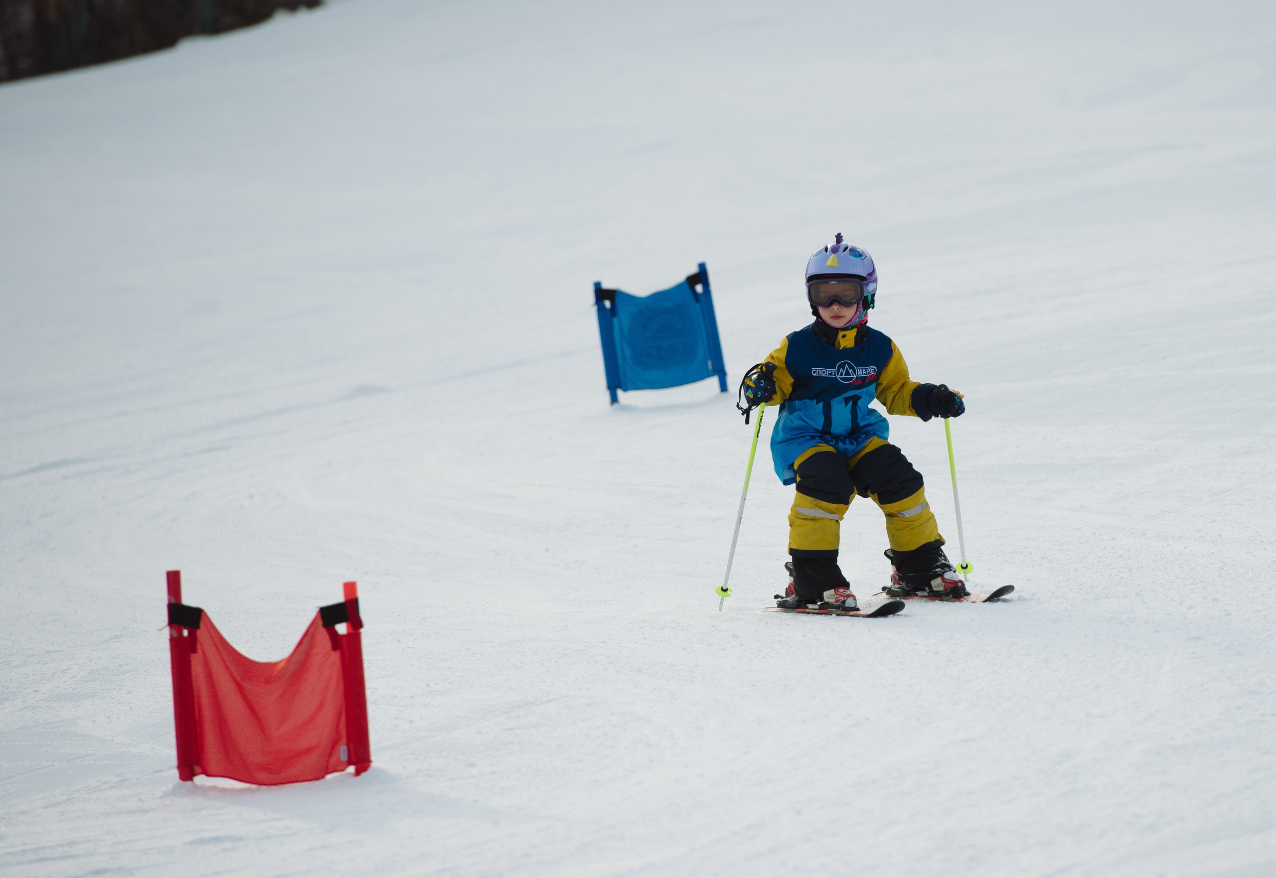 Детские соревнования/Лыжи. Фотограф Мария Каюрова