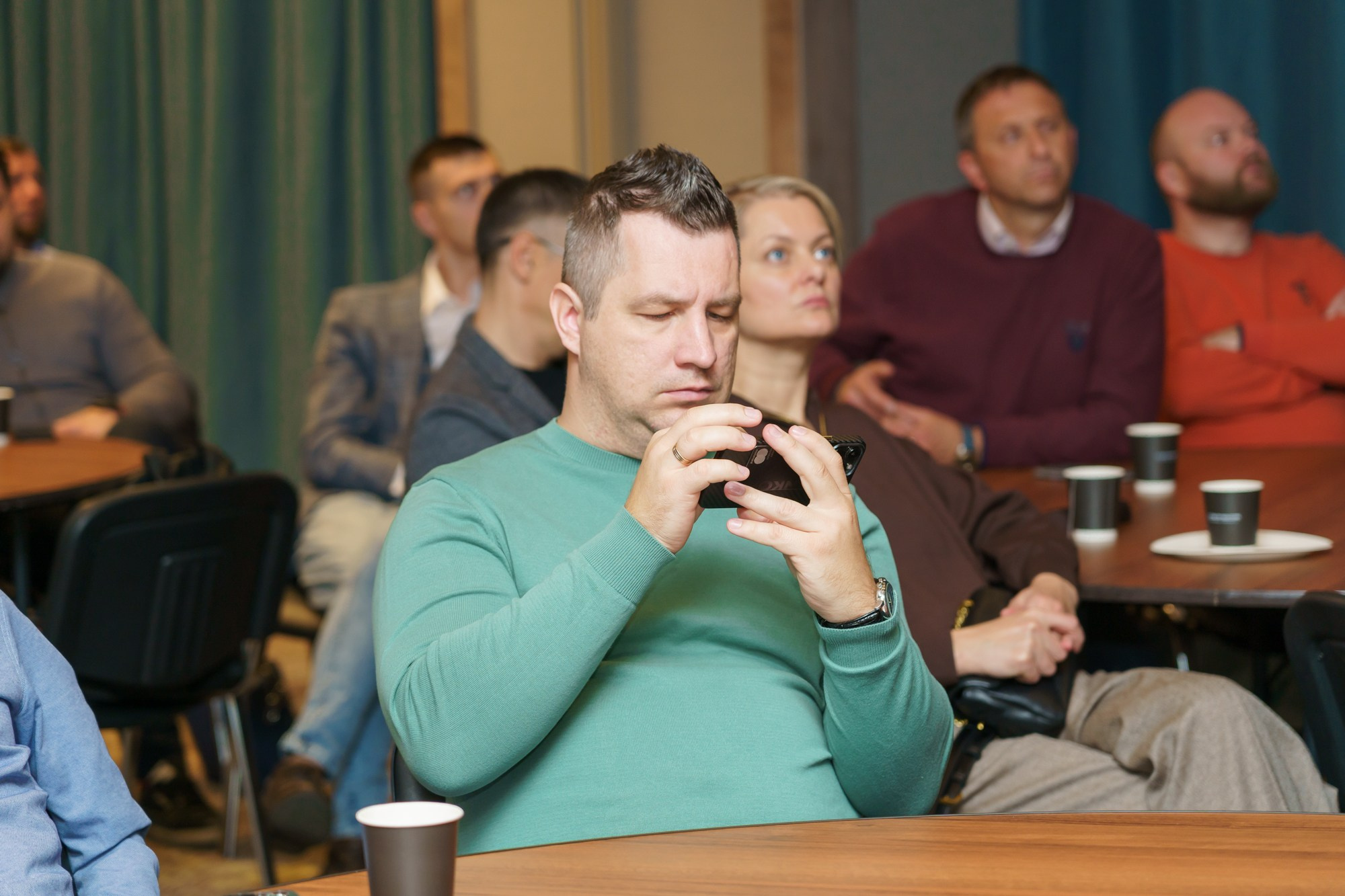 Выступление спикера. Photomantis