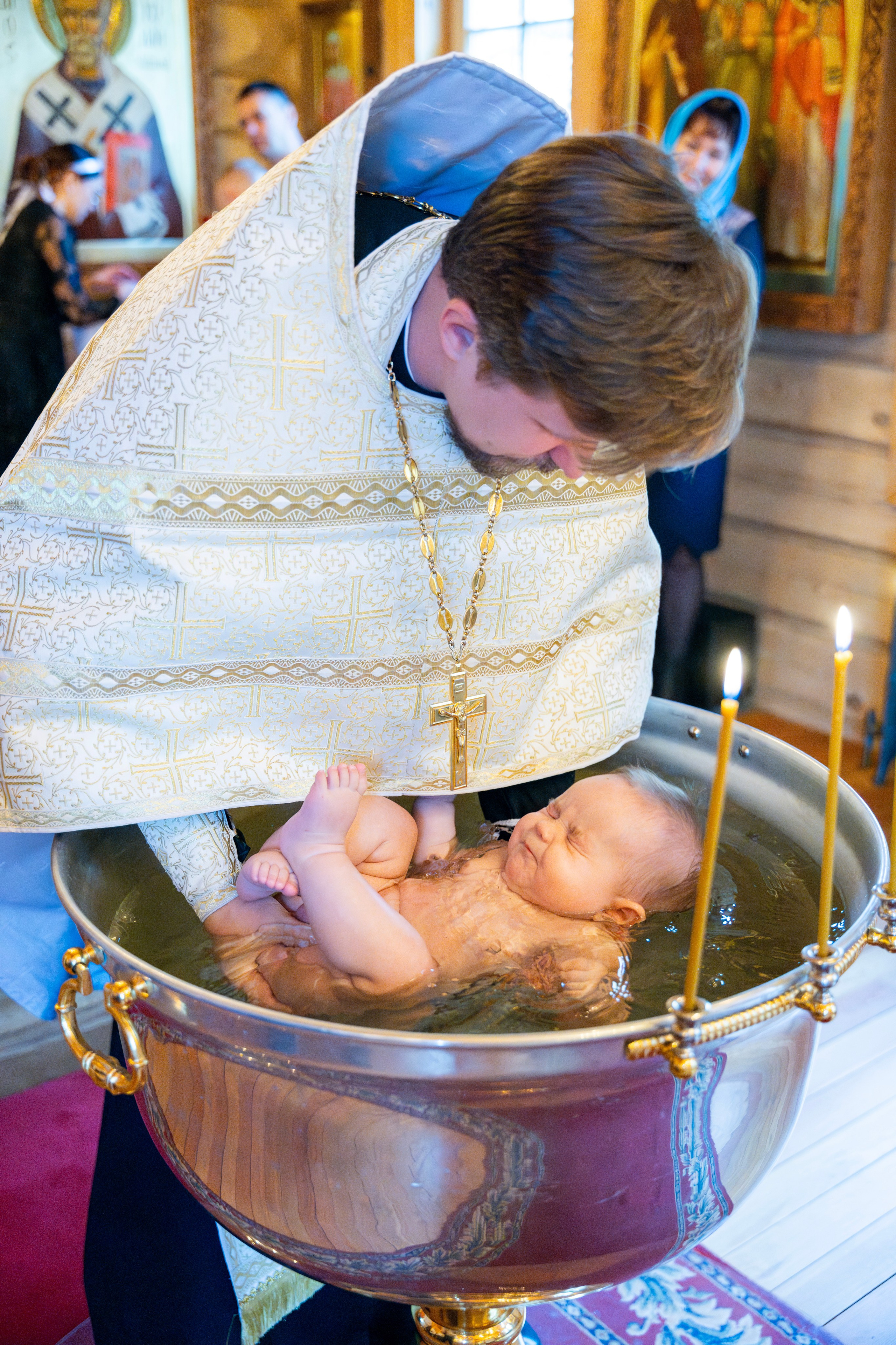 Крещение Ильи. Фотограф Юлия Попова