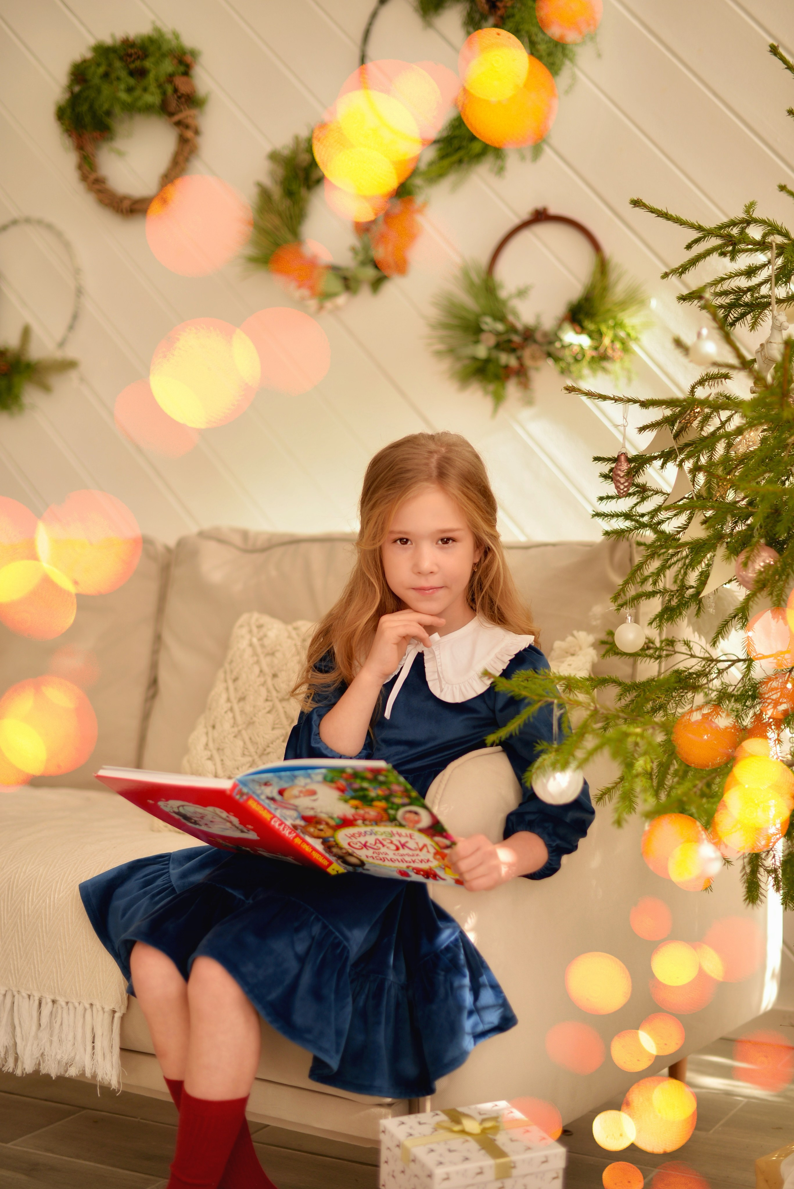 Новогодние студийные съемки. Семейный и детский фотограф Анапа