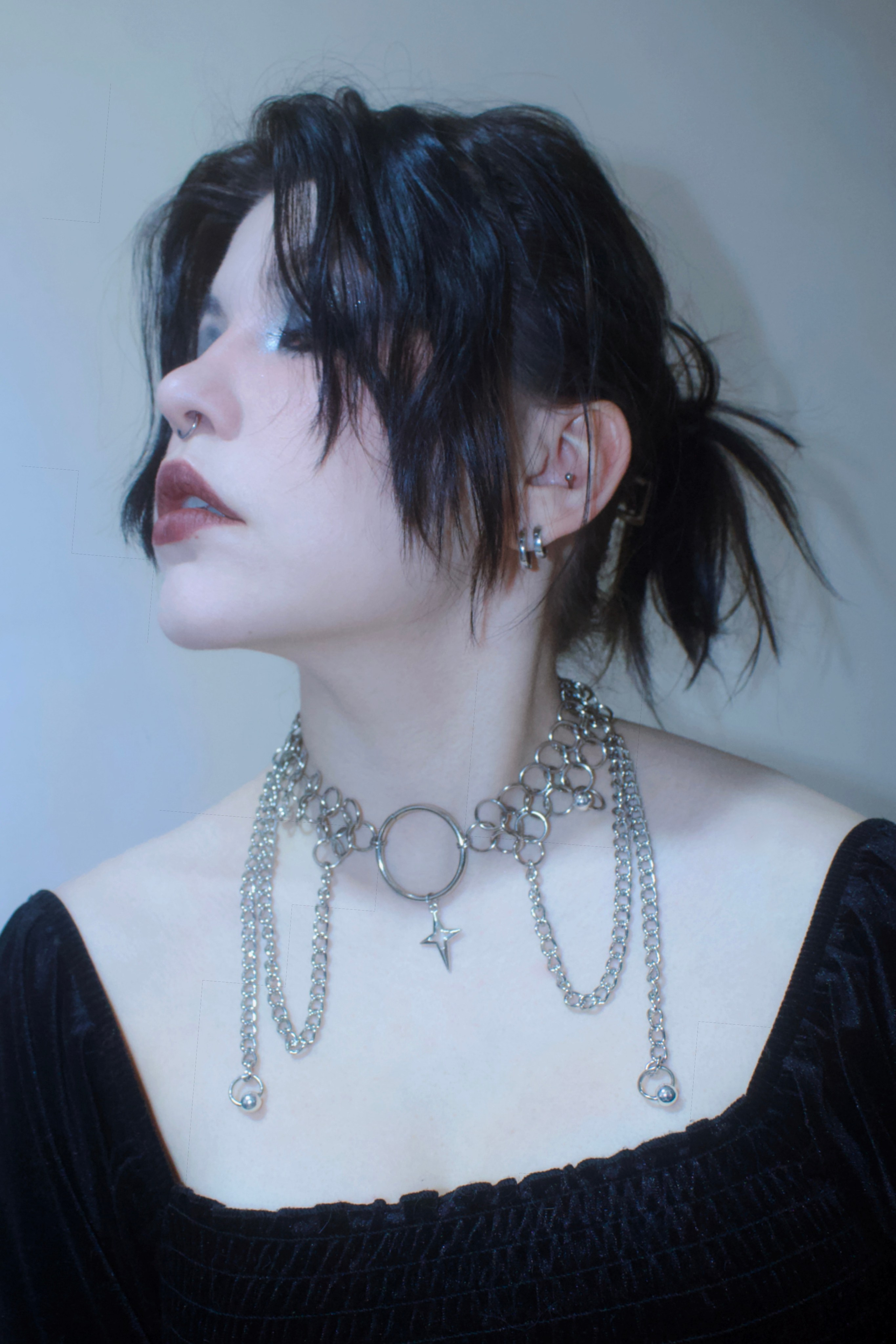 Чокеры из кольчуги. Украшения из кольчуги в Москве Соня Спросонья