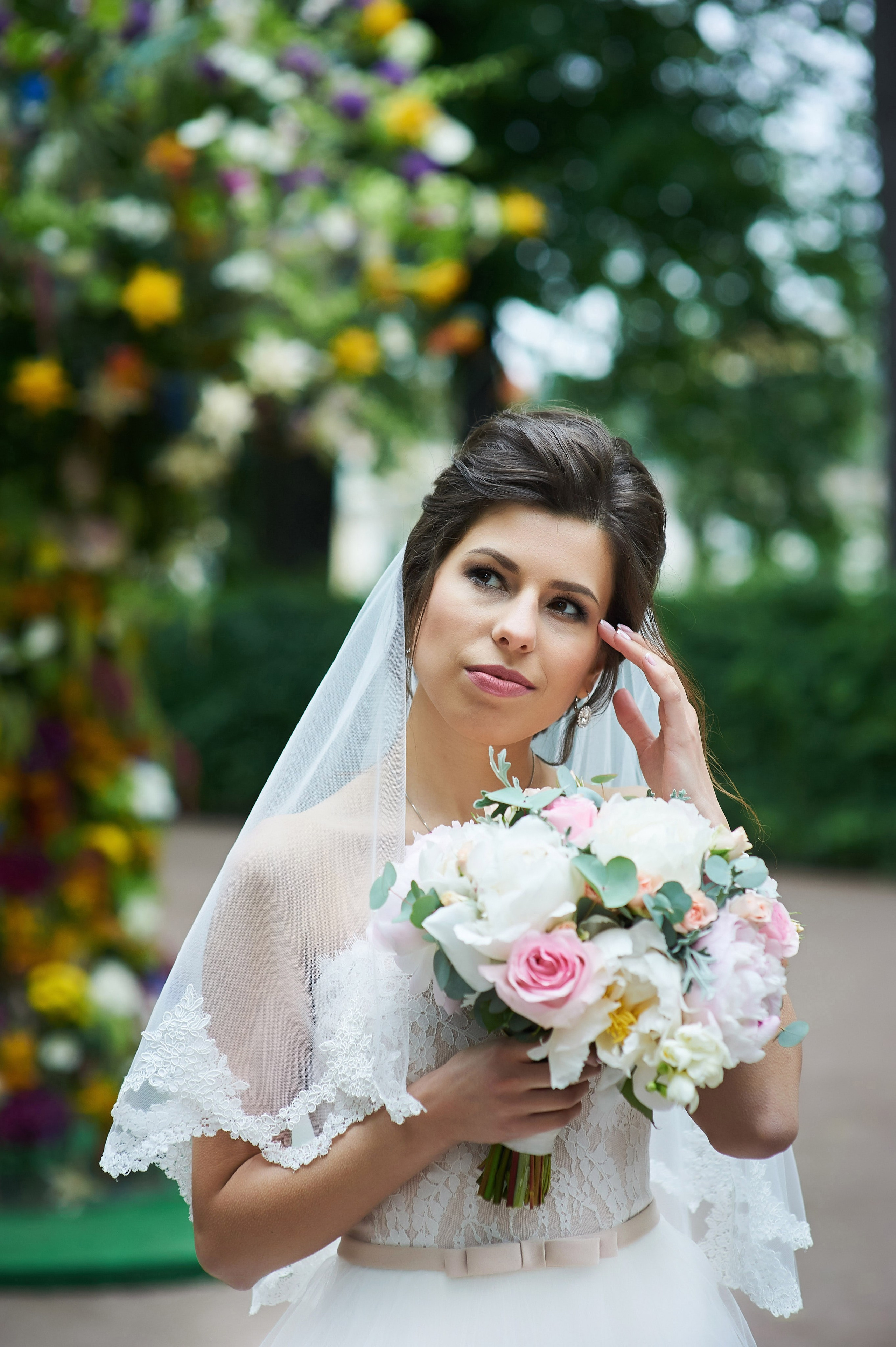 Валерия и Андрей (свадебная фотосессия в Летнем саду). Портретный, семейный и свадебный фотограф в Санкт-Петербурге и в Пушкине Ширяев Денис