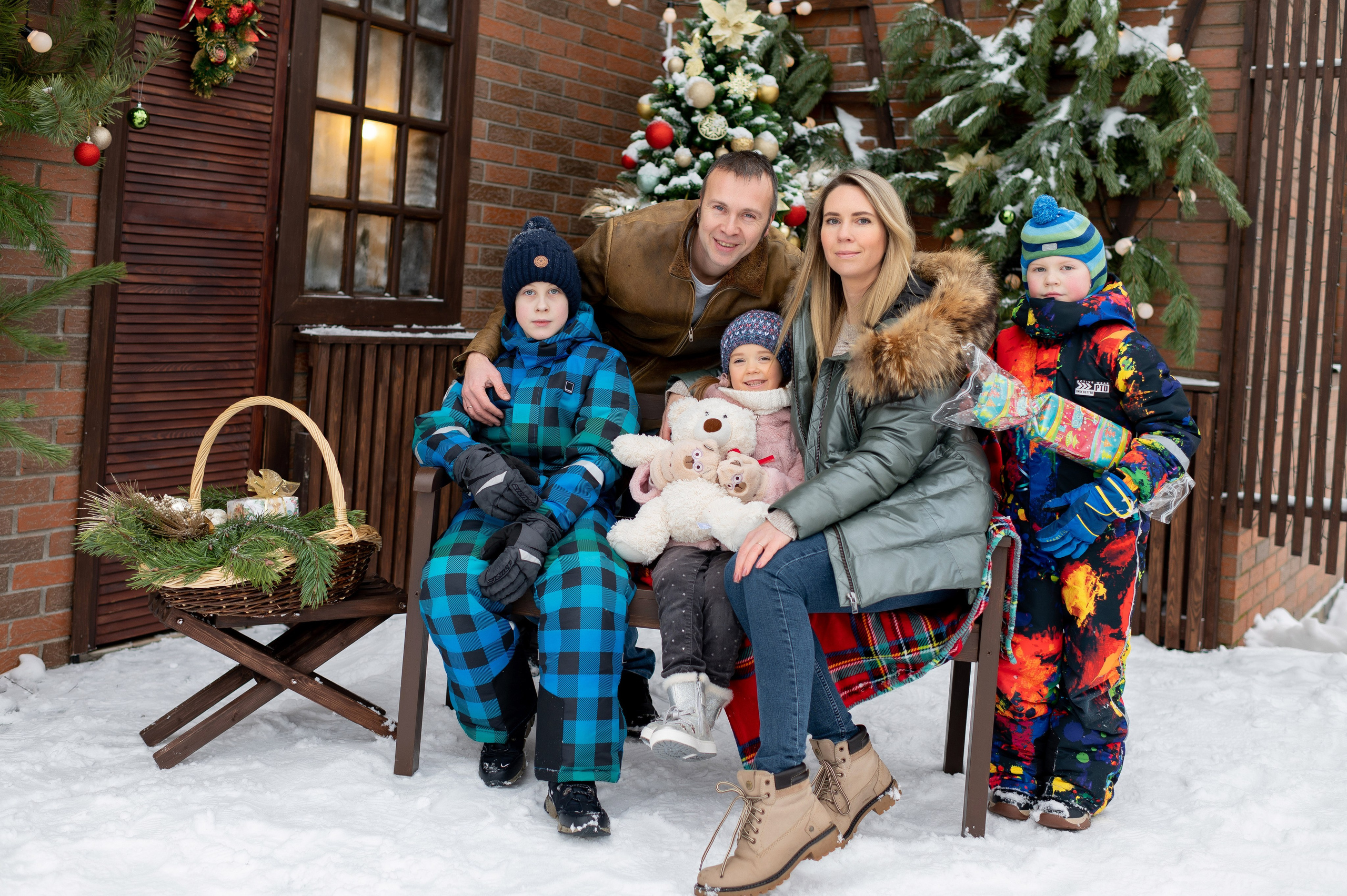 Новогодняя терраса. Портретный, семейный и свадебный фотограф в Санкт-Петербурге и в Москве Ширяев Денис