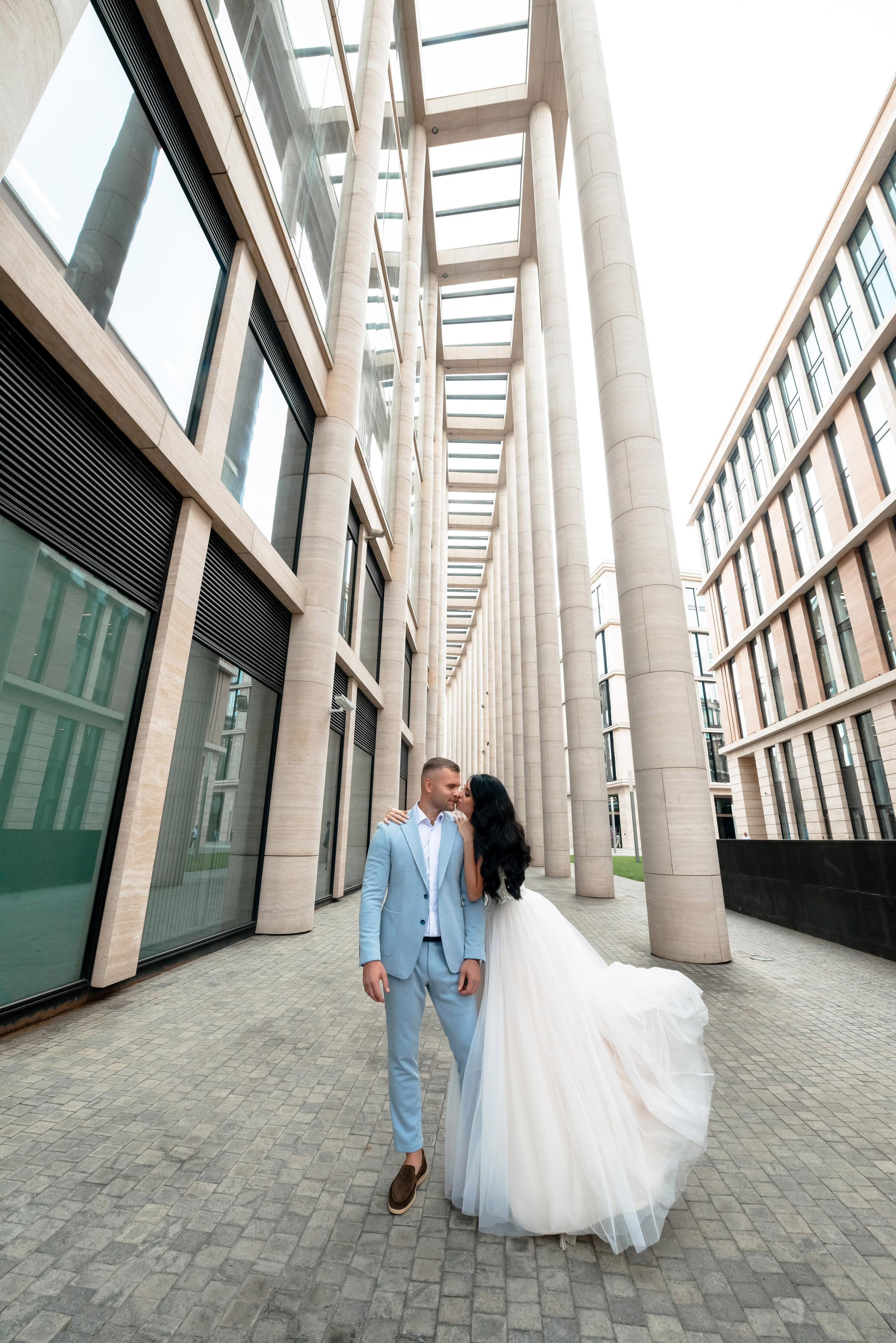 Елена и Илья (фотосессия у городской Невской Ратуши, Исаакиевская площадь). Портретный, семейный и свадебный фотограф в Санкт-Петербурге и в Пушкине Ширяев Денис