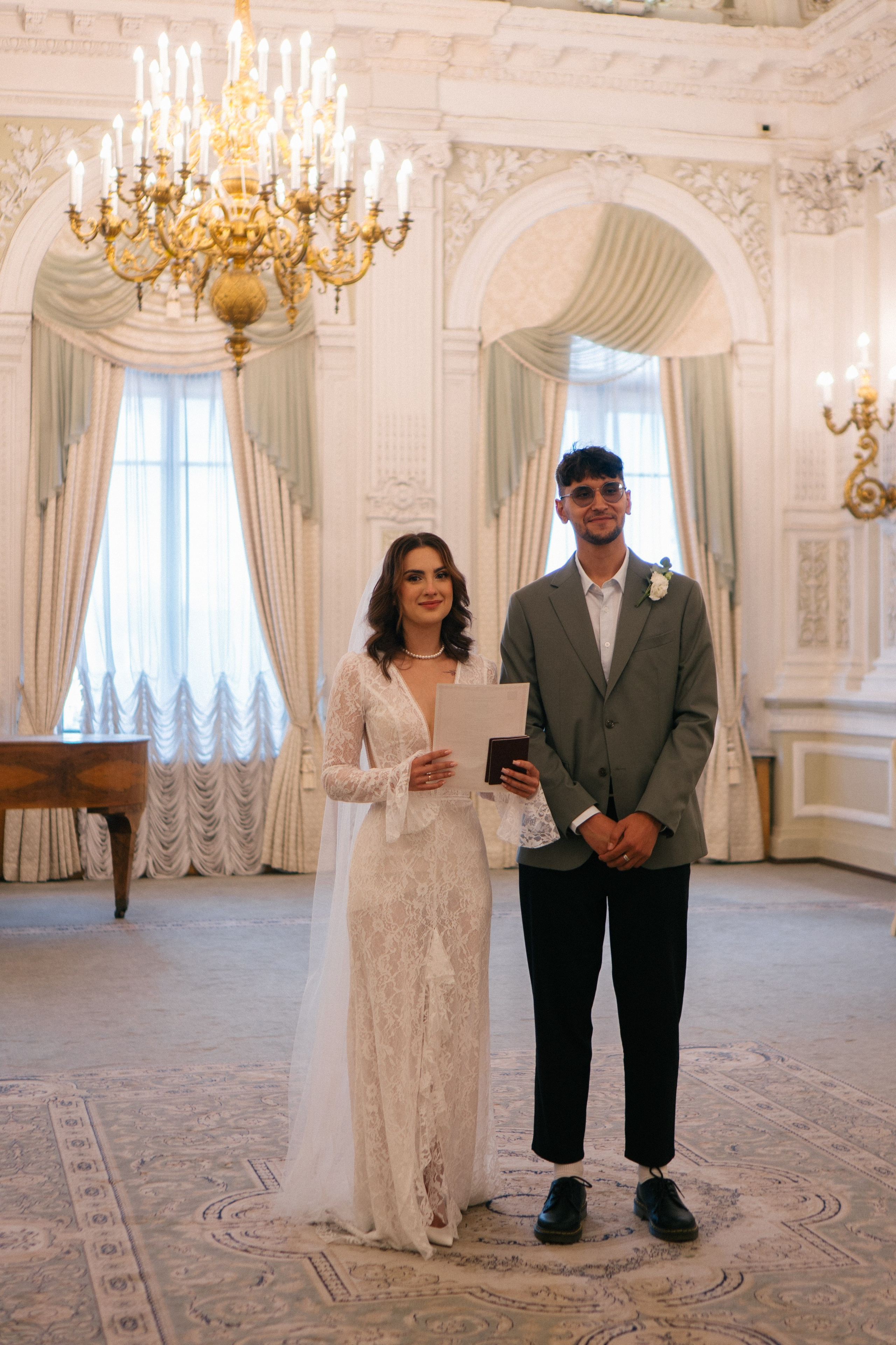 СВАДЕБНАЯ СЬЕМКА В ПЕРВОМ ДВОРЦЕ БРАКОСОЧЕТАНИЯ. Профессиональный фотограф, Санкт-Петербург — Виктория Богомолова