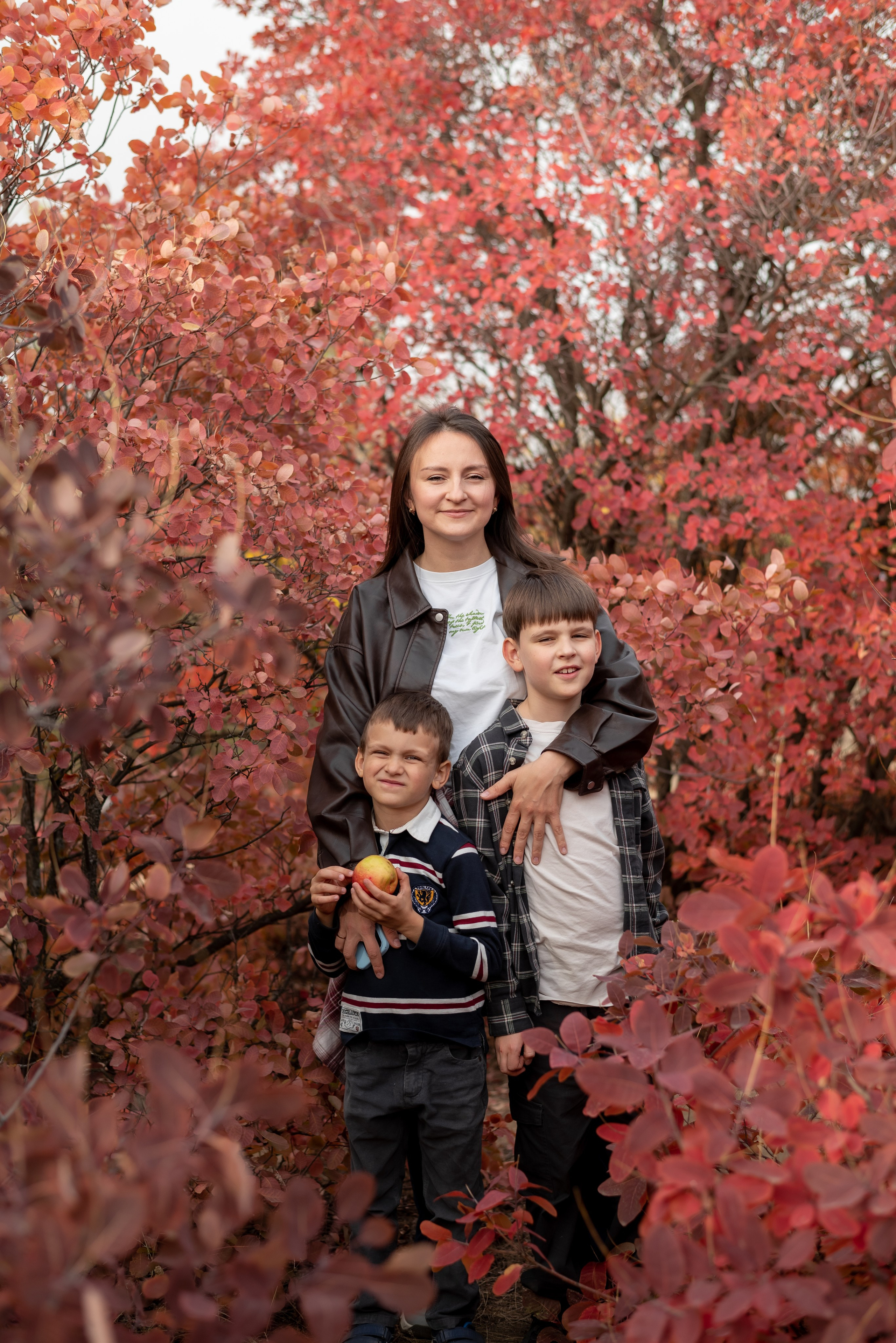 Юля и дети. Семейный фотограф Ирина Сгибнева