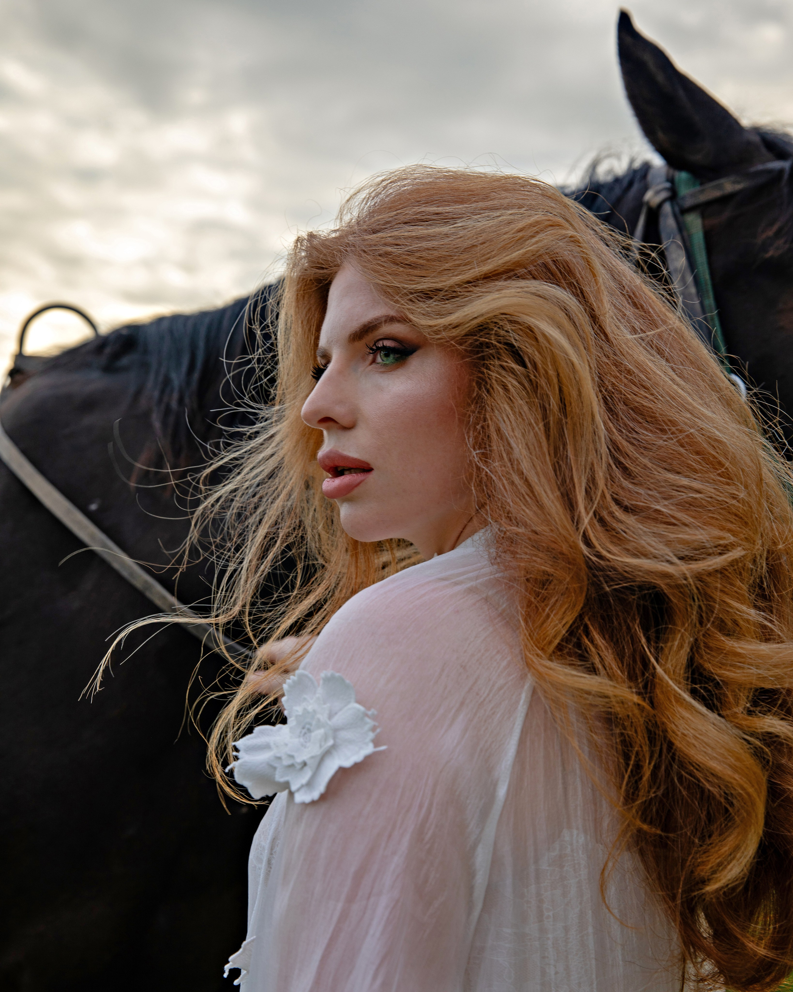 Фотосессия в конном клубе на лошадях. Фотограф в Кисловодске Юлия Федоренко