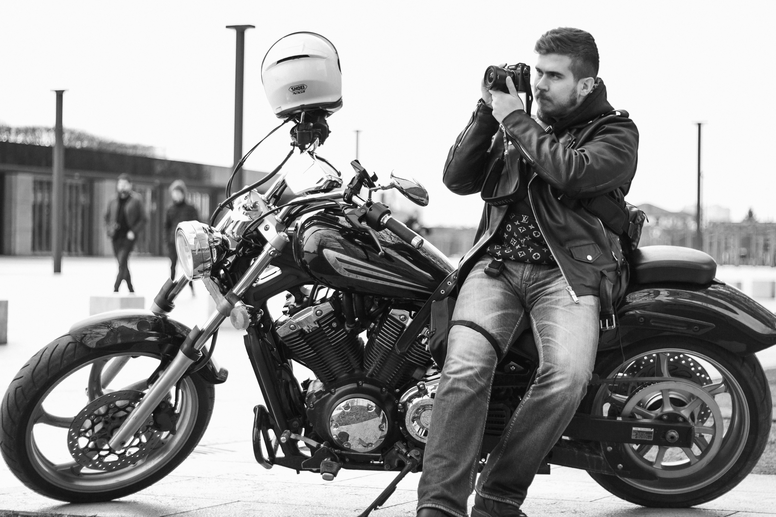 Мужчина и мотоцикл. Фотограф в Краснодаре Кристина Филиппова