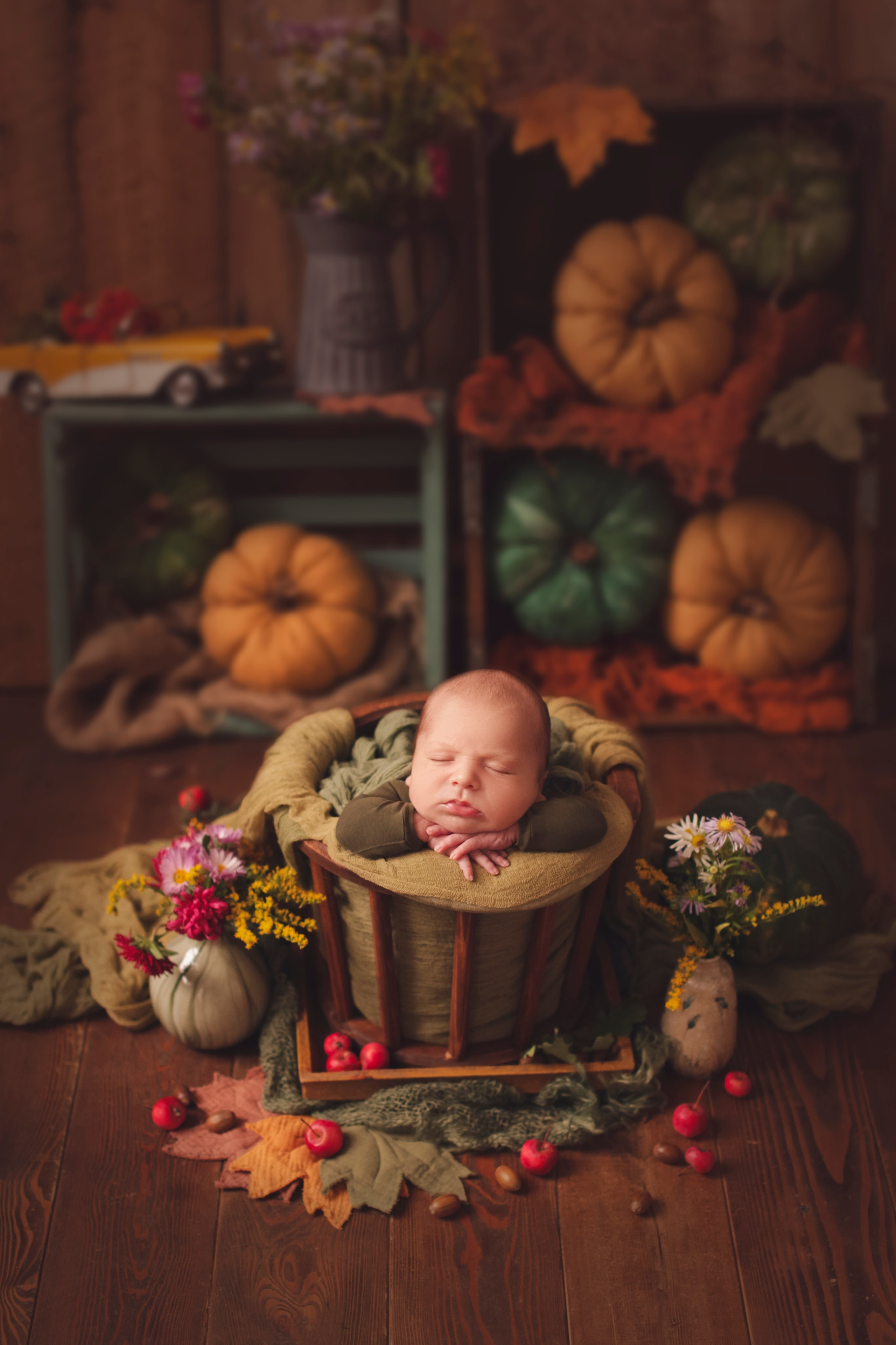 Новорожденные. Художественная фотография