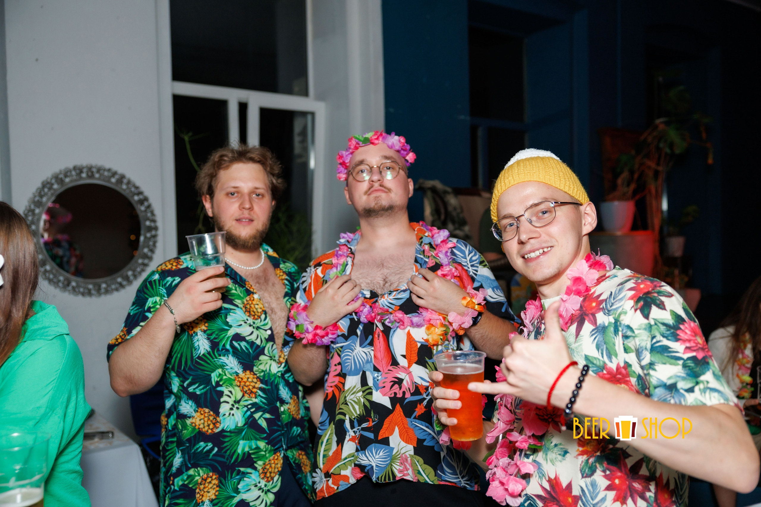 Гавайская вечеринка (Медиапорт). Свадебный фотограф и контент фотограф в Казани Малыгина Елена