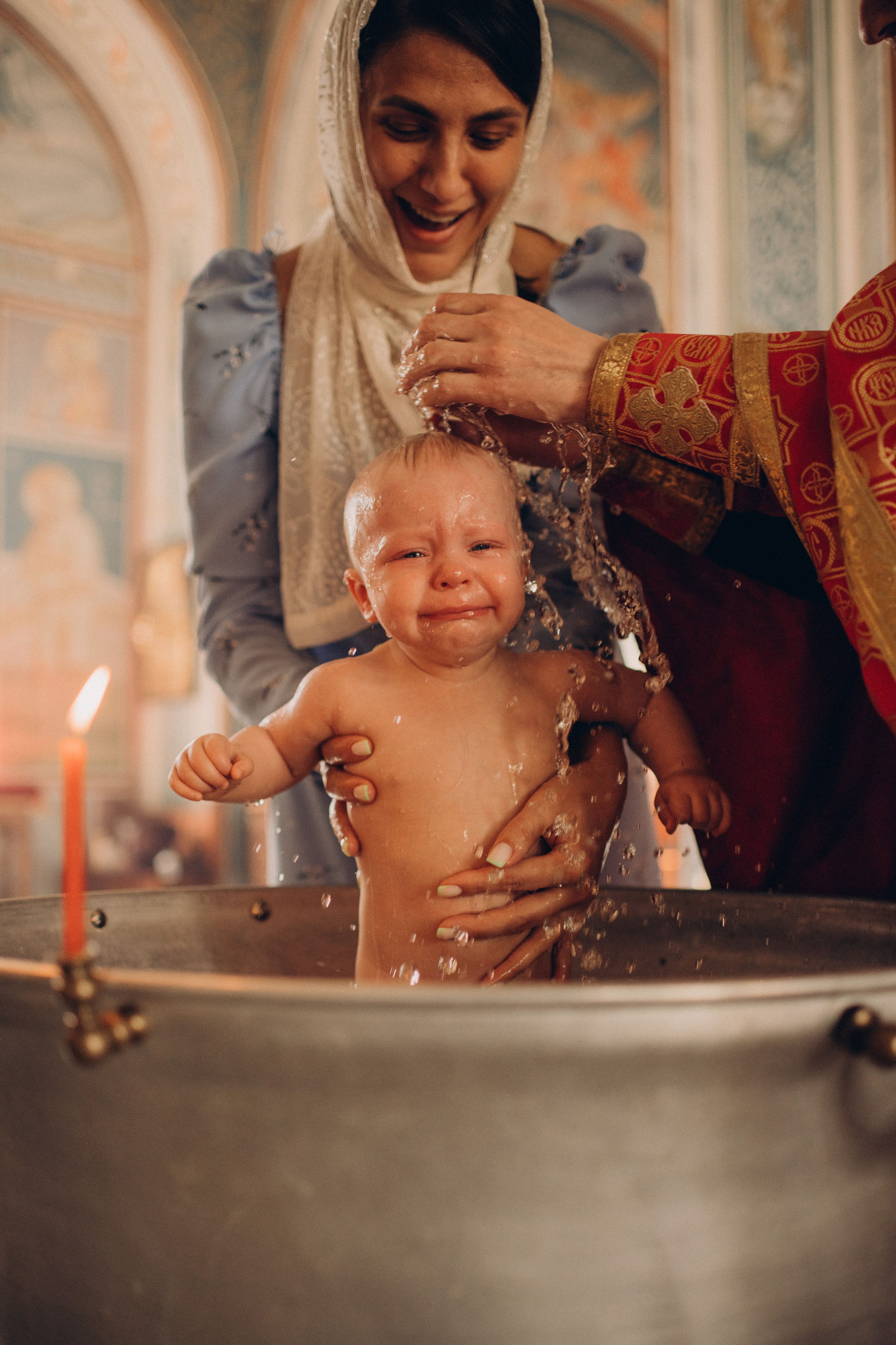 Крещение. Фотограф Алиса Чечина. Калуга. Товарково