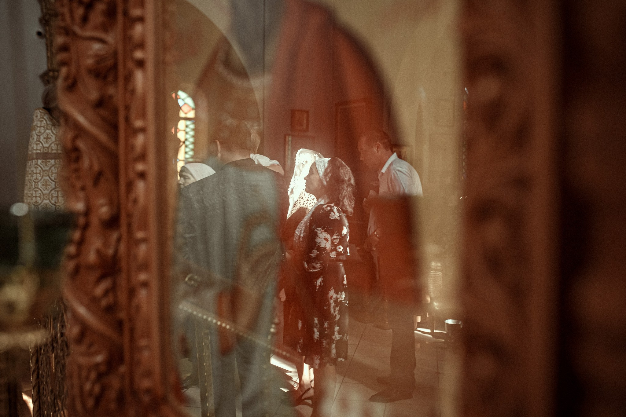 Таинство Крещения Егора. Храм п.Ахтырского. Детский семейный фотограф в Абинске