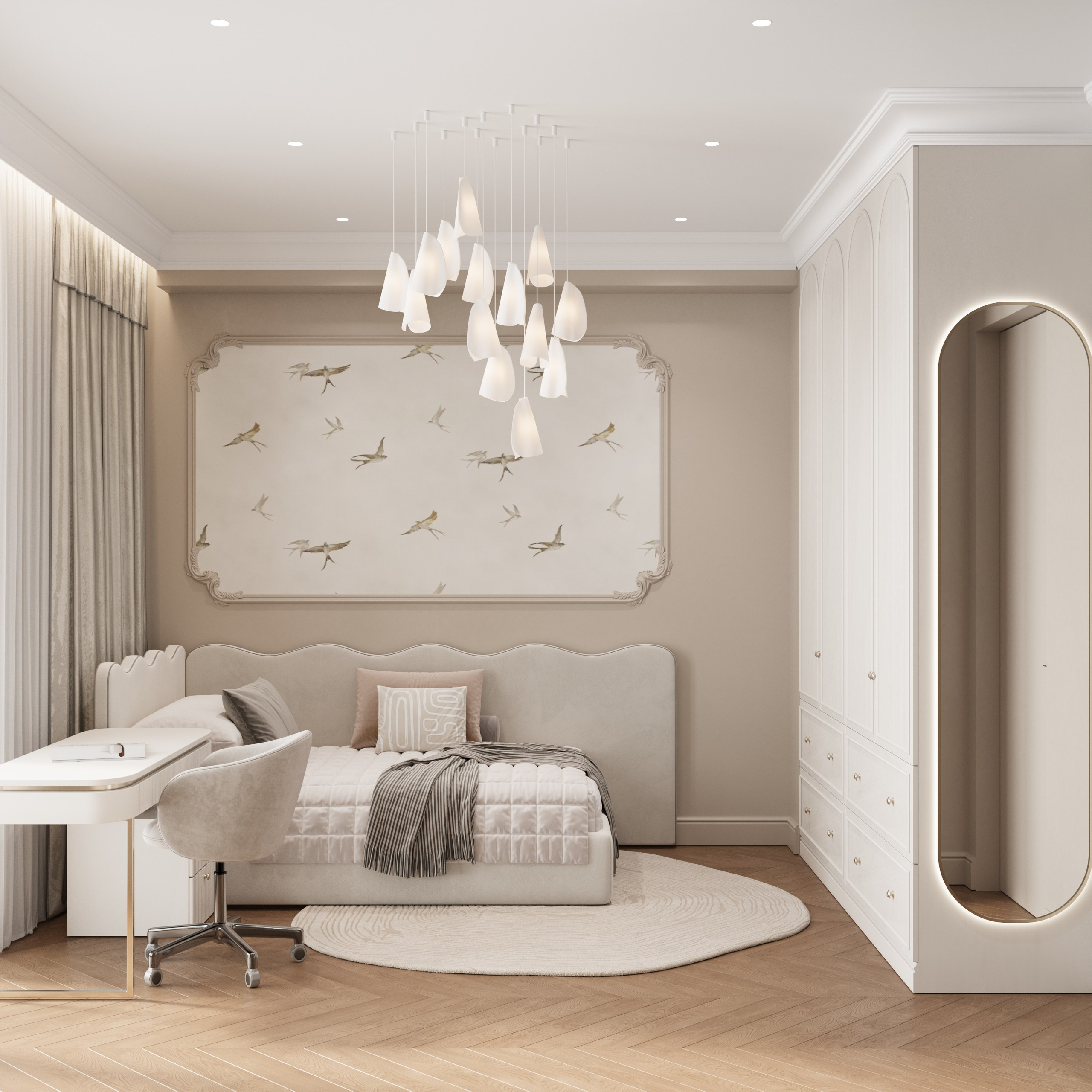 ЖК Легенда Московский 65 106 кв.м, г. Санкт-Петербург. 3d визуализатор Анастасия Науменко