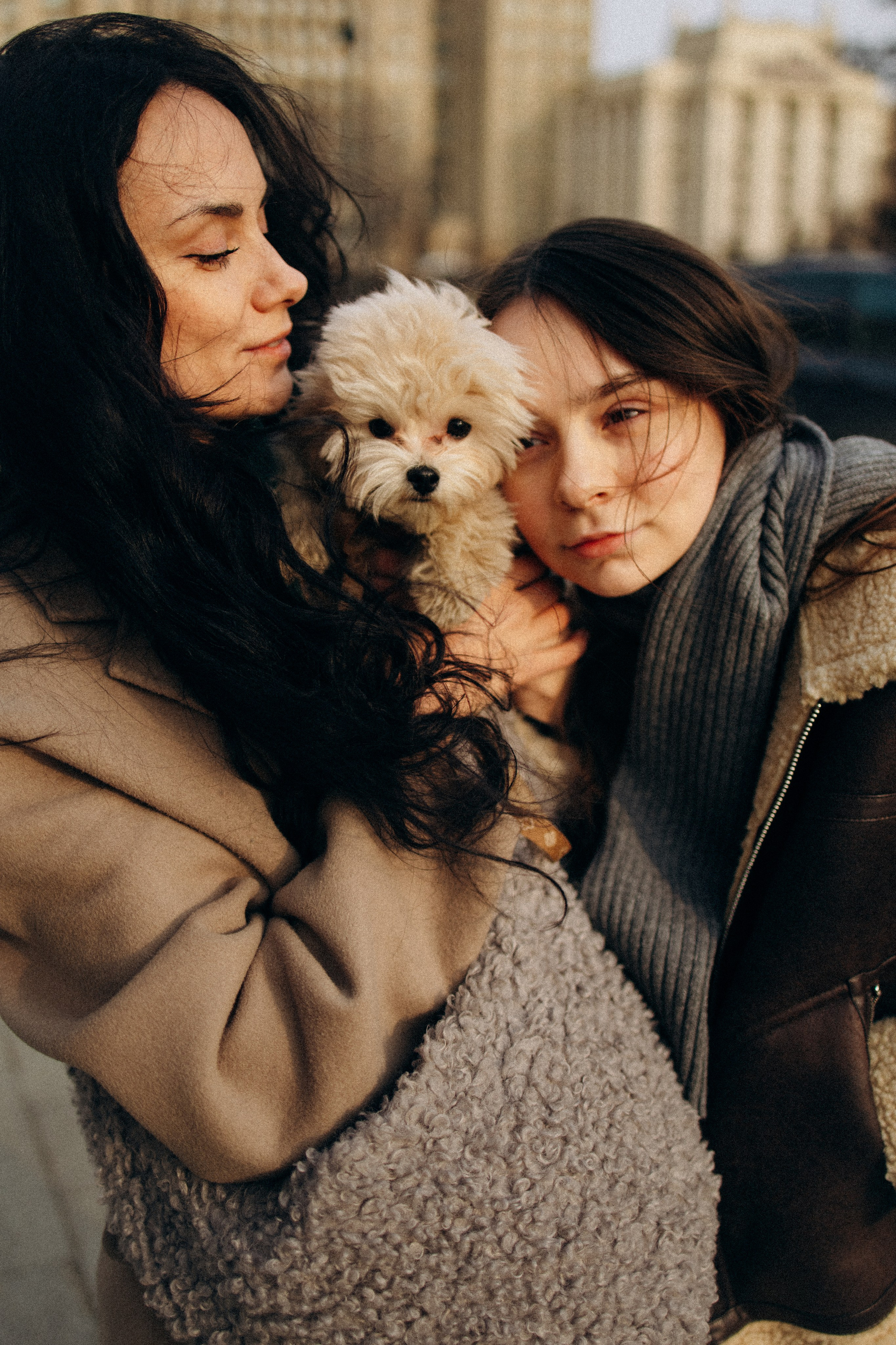 Маша, Лиза и Луна. Фотораф — анималист Мария Шистка