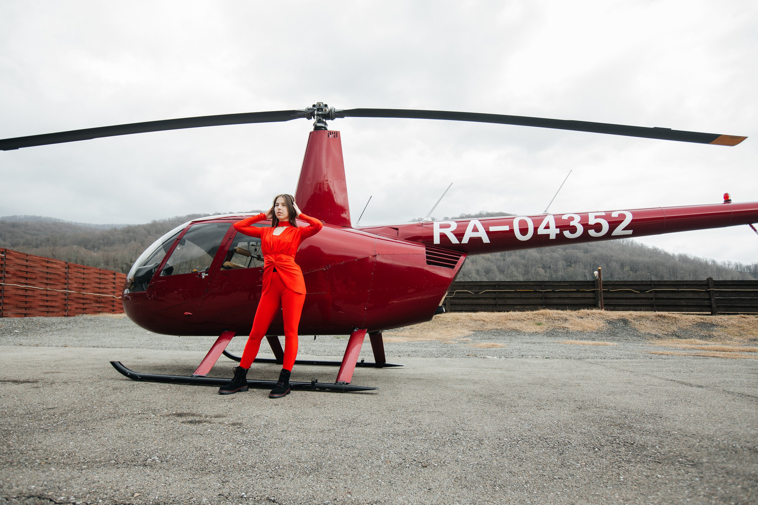 Aviation Style. Efimova Model Agency