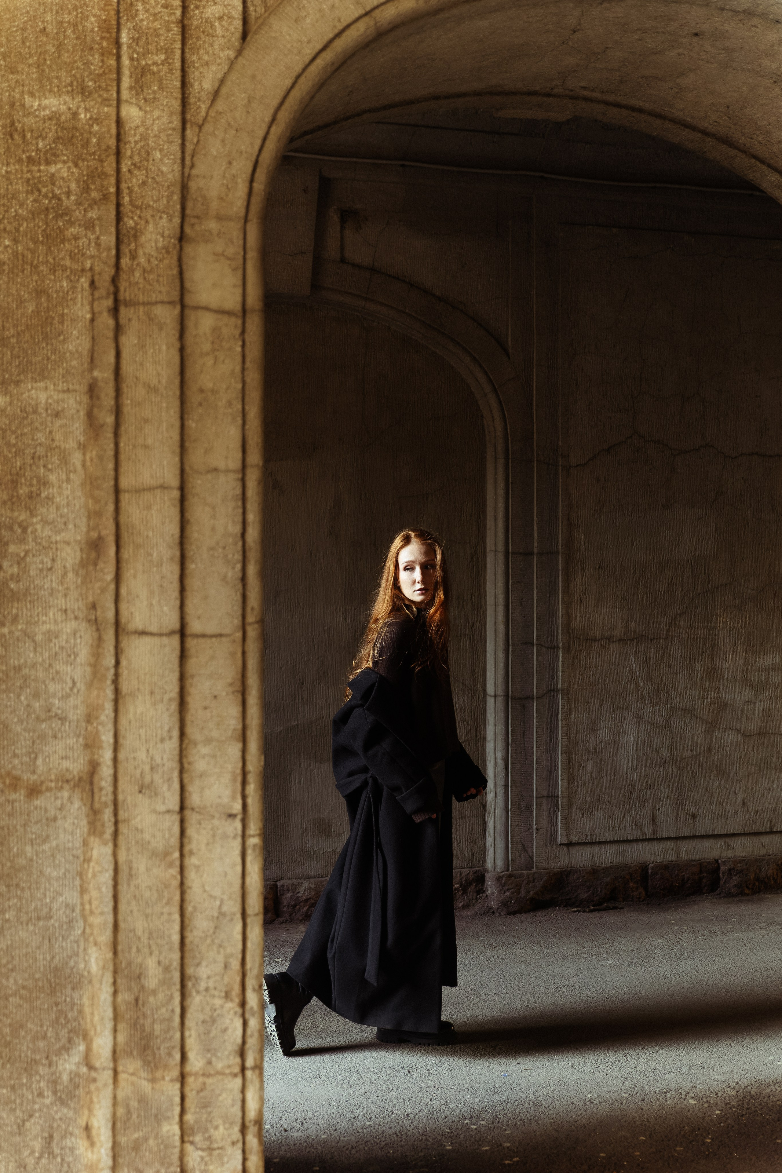 Даша — фотопрогулка по городу. Свадебный и портретный фотограф в Санкт-Петербурге Анна Демьянова