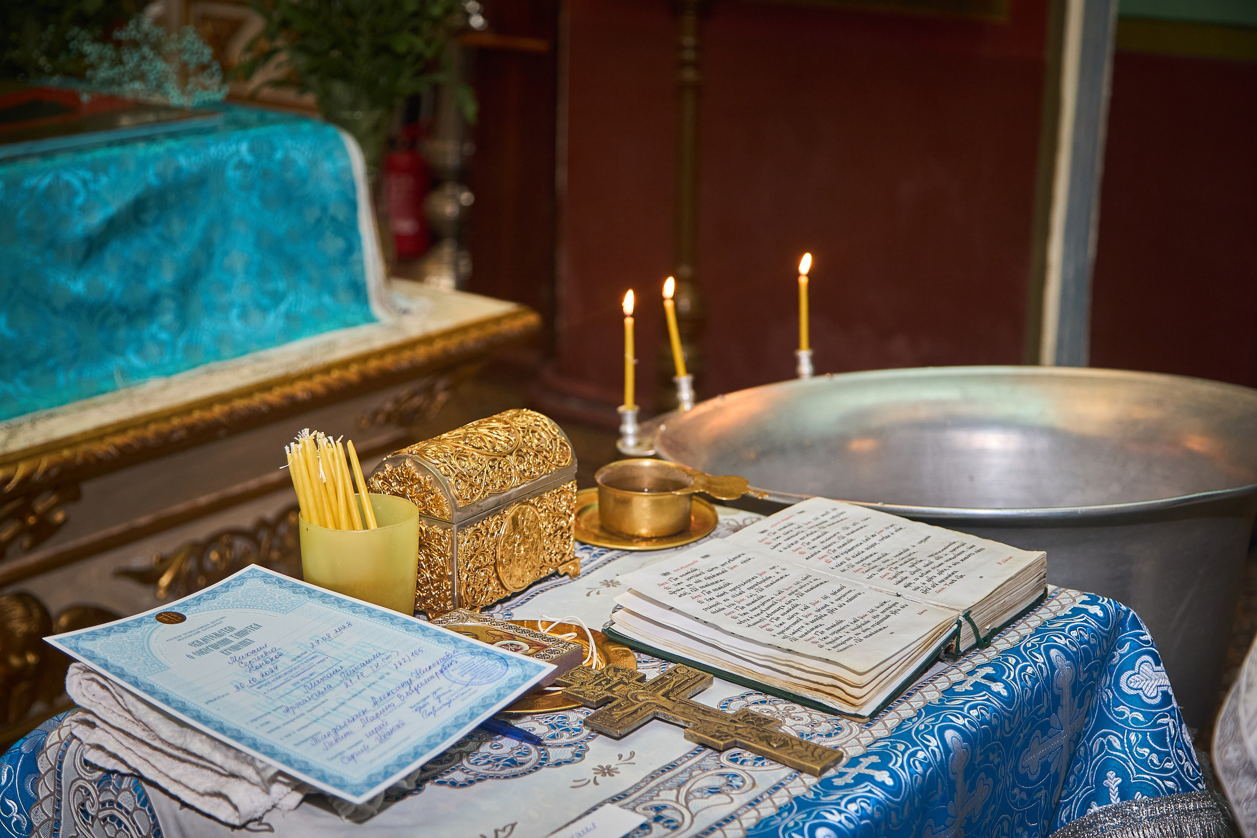 Крещение. Детский, семейный и школьный фотограф в Москве Орехова Марина