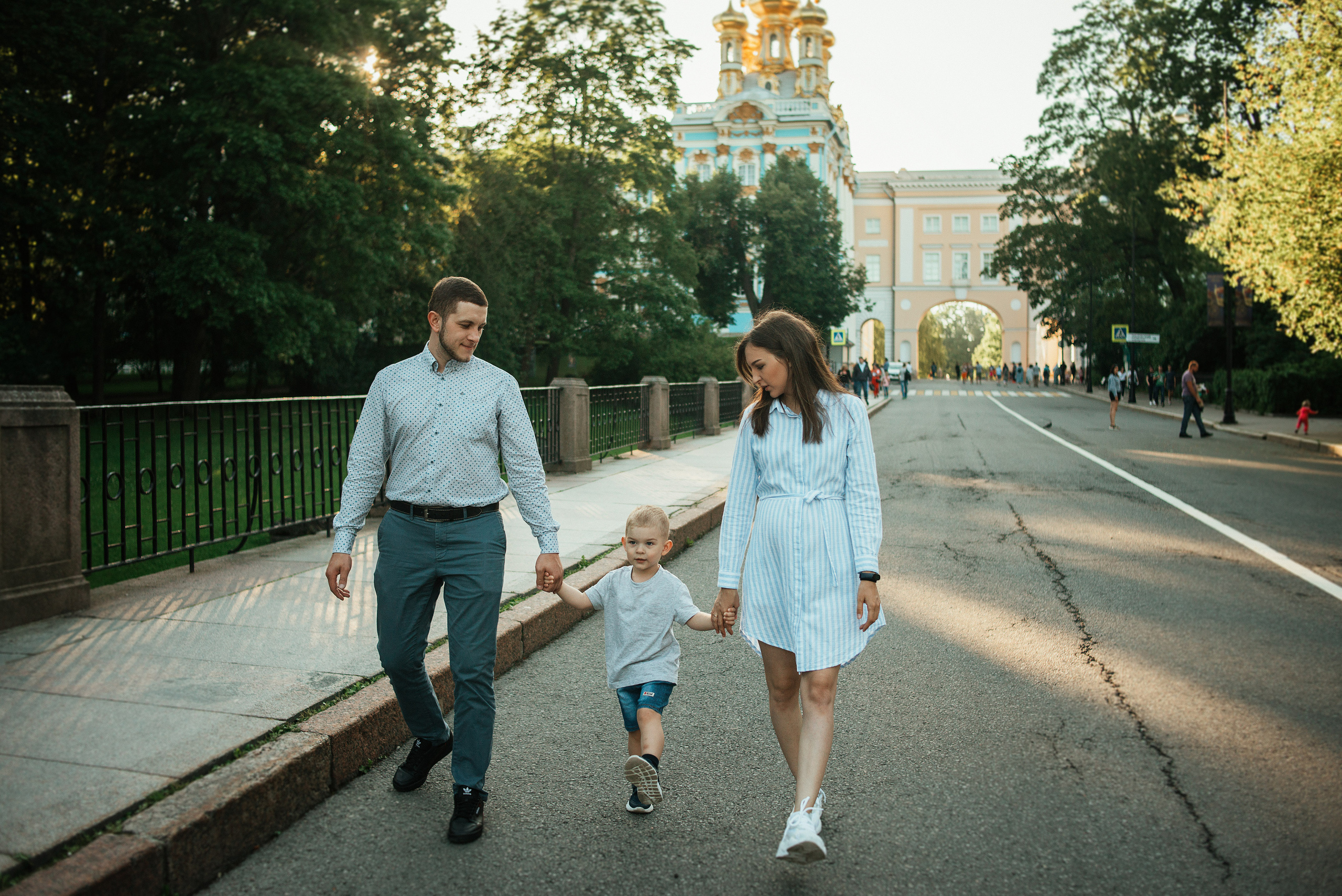 Алёна, Александр и Никита, часть 1. Семейный фотограф. Великанова Ирина. Санкт-Петербург. Пушкин