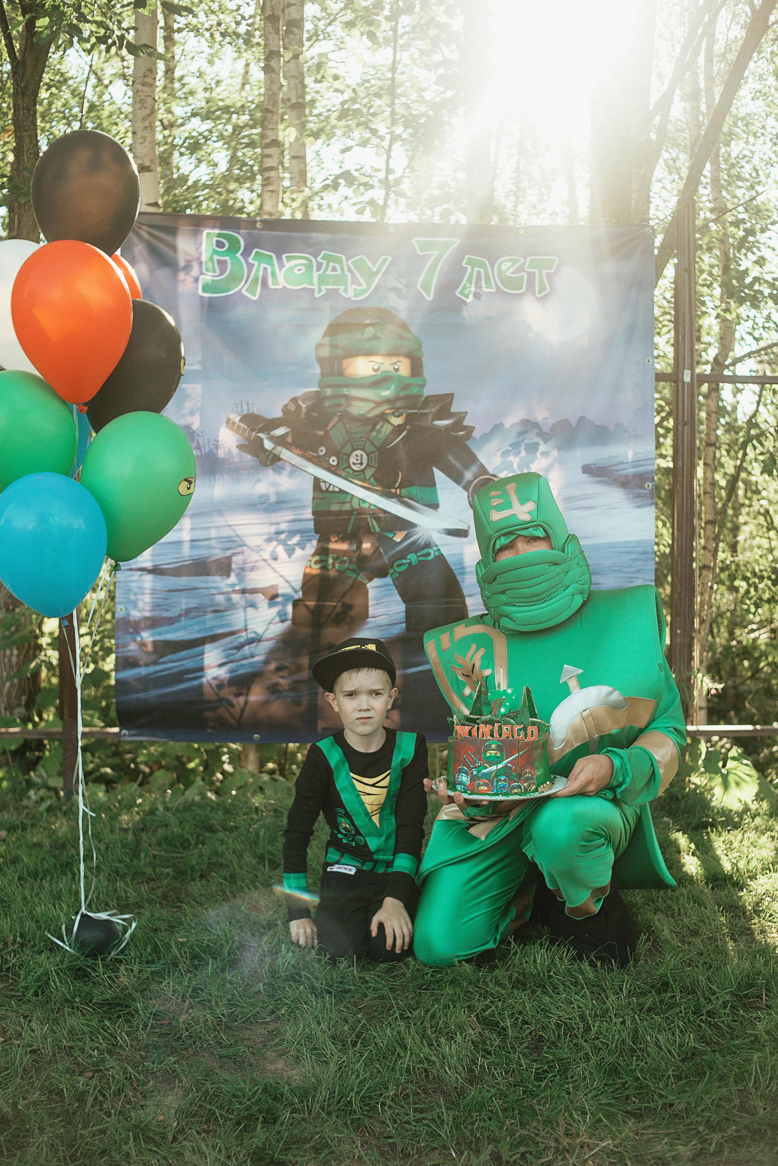 День Рождения Влада. Семейный фотограф. Великанова Ирина. Санкт-Петербург. Пушкин