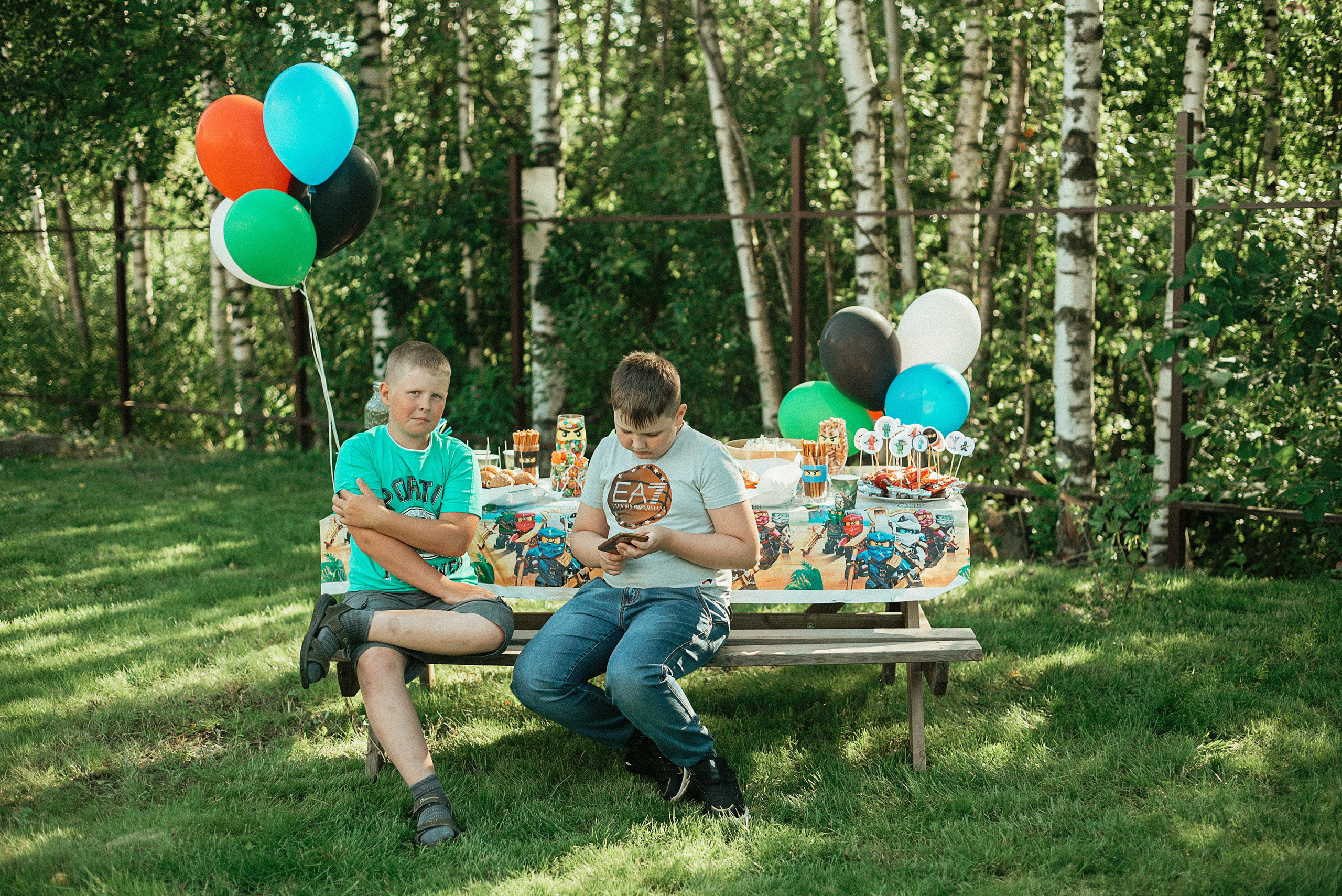 День Рождения Влада. Семейный фотограф. Великанова Ирина. Санкт-Петербург. Пушкин
