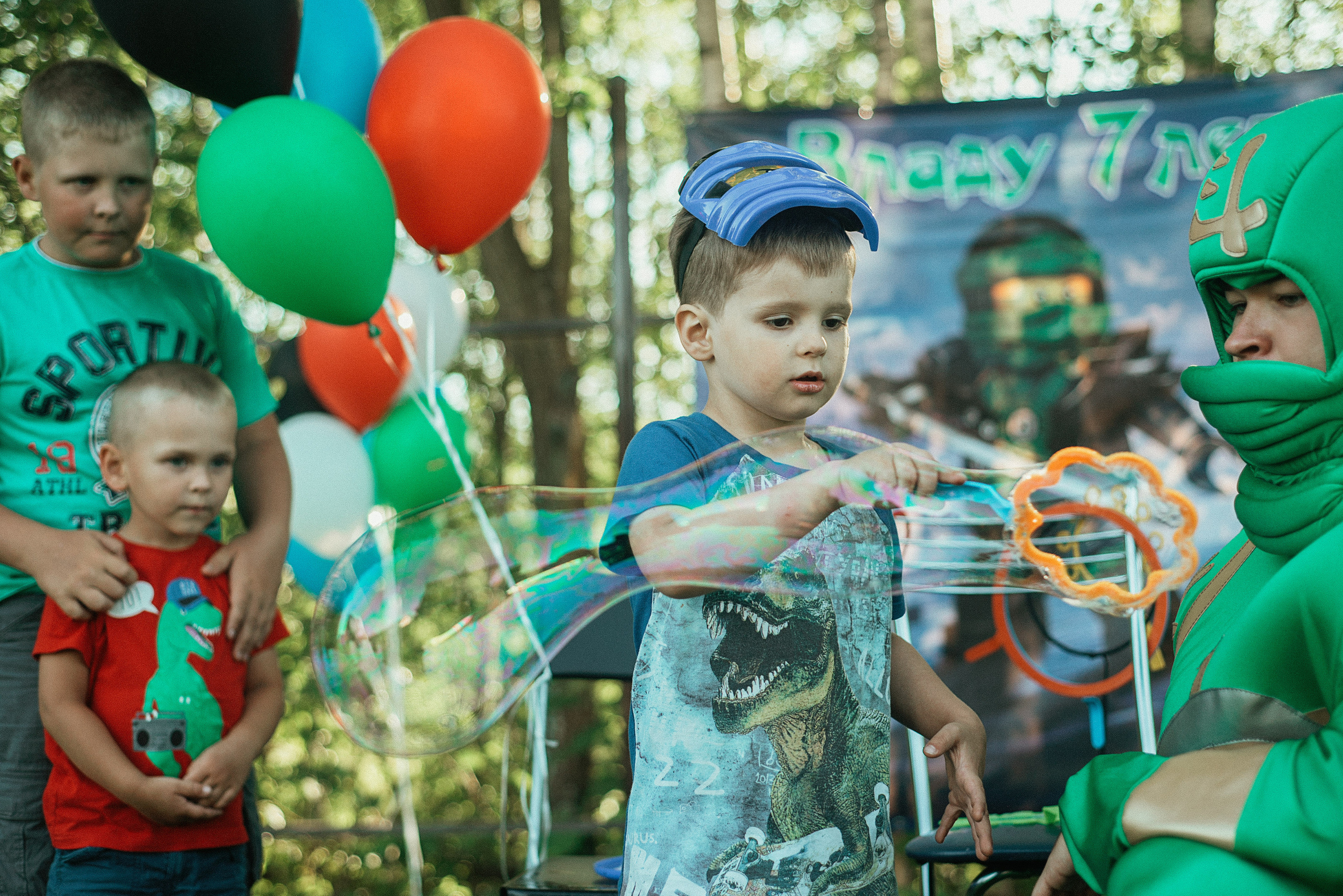 День Рождения Влада. Семейный фотограф. Великанова Ирина. Санкт-Петербург. Пушкин