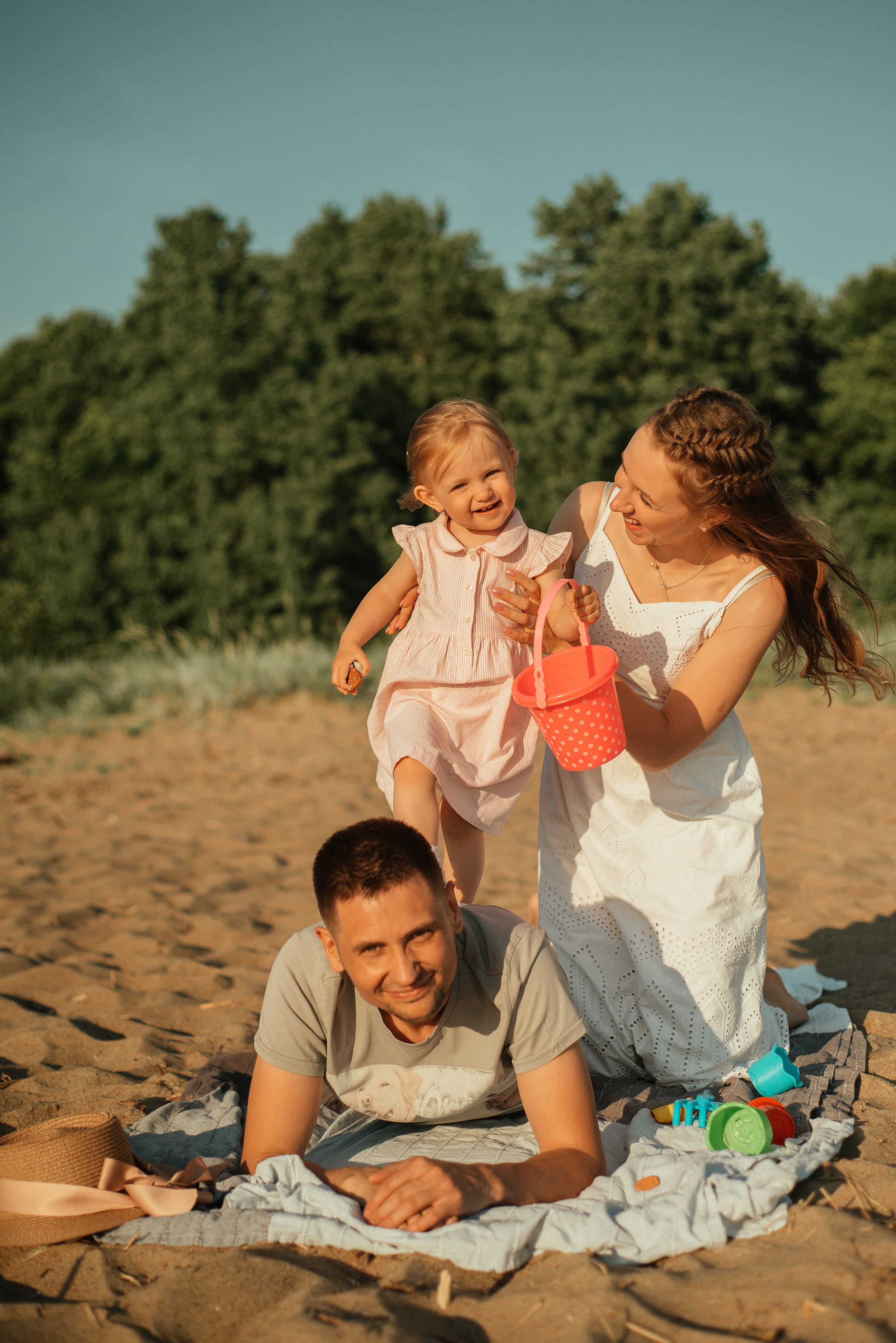 Саша, Миша и Маша. Семейный фотограф. Великанова Ирина. Санкт-Петербург. Пушкин