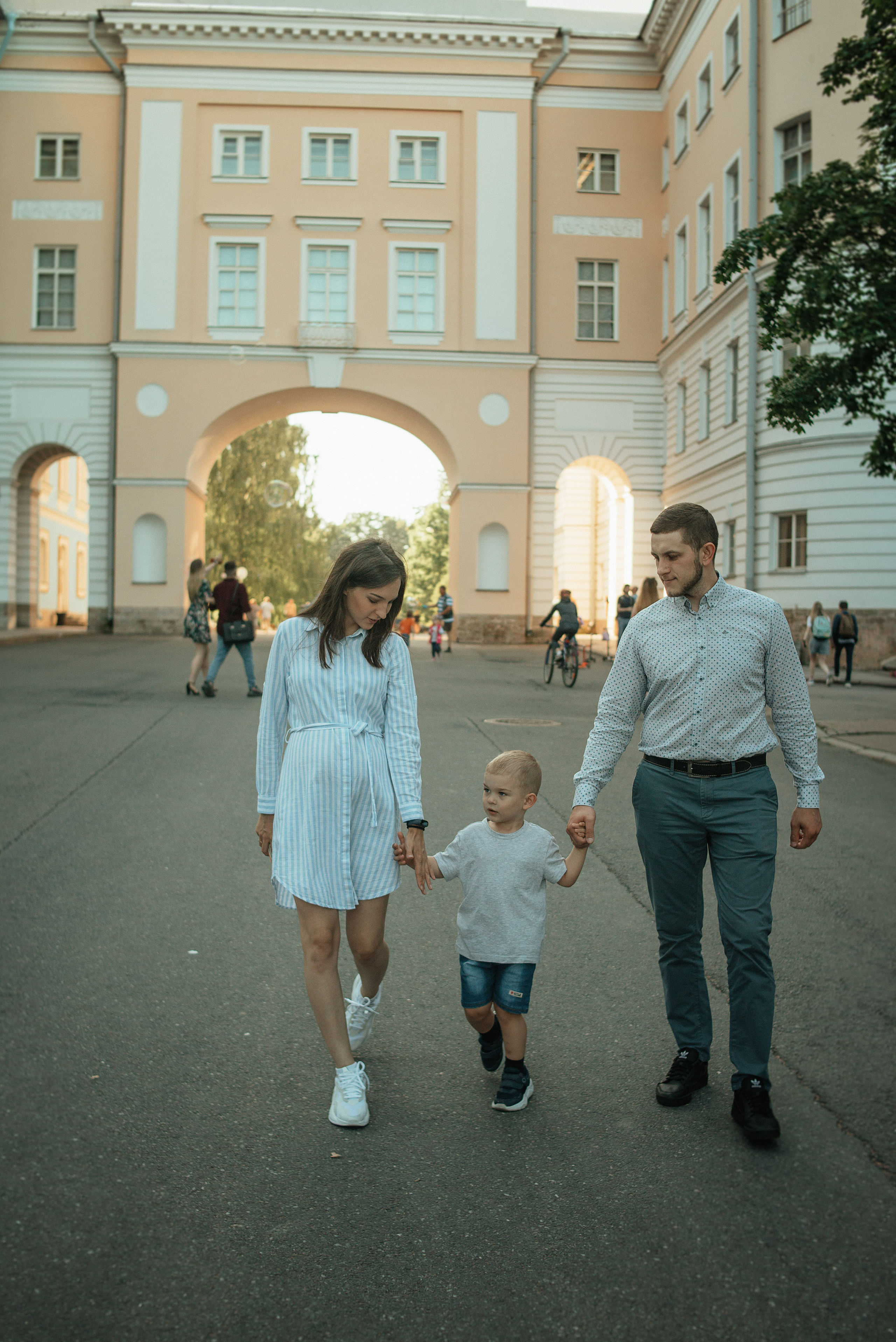 Алёна, Александр и Никита, часть 1. Семейный фотограф. Великанова Ирина. Санкт-Петербург. Пушкин