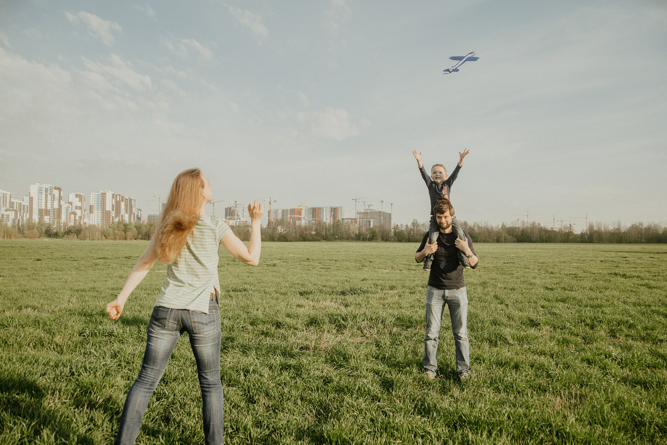 Таня, Женя и Андрюша. Семейный фотограф. Великанова Ирина. Санкт-Петербург. Пушкин