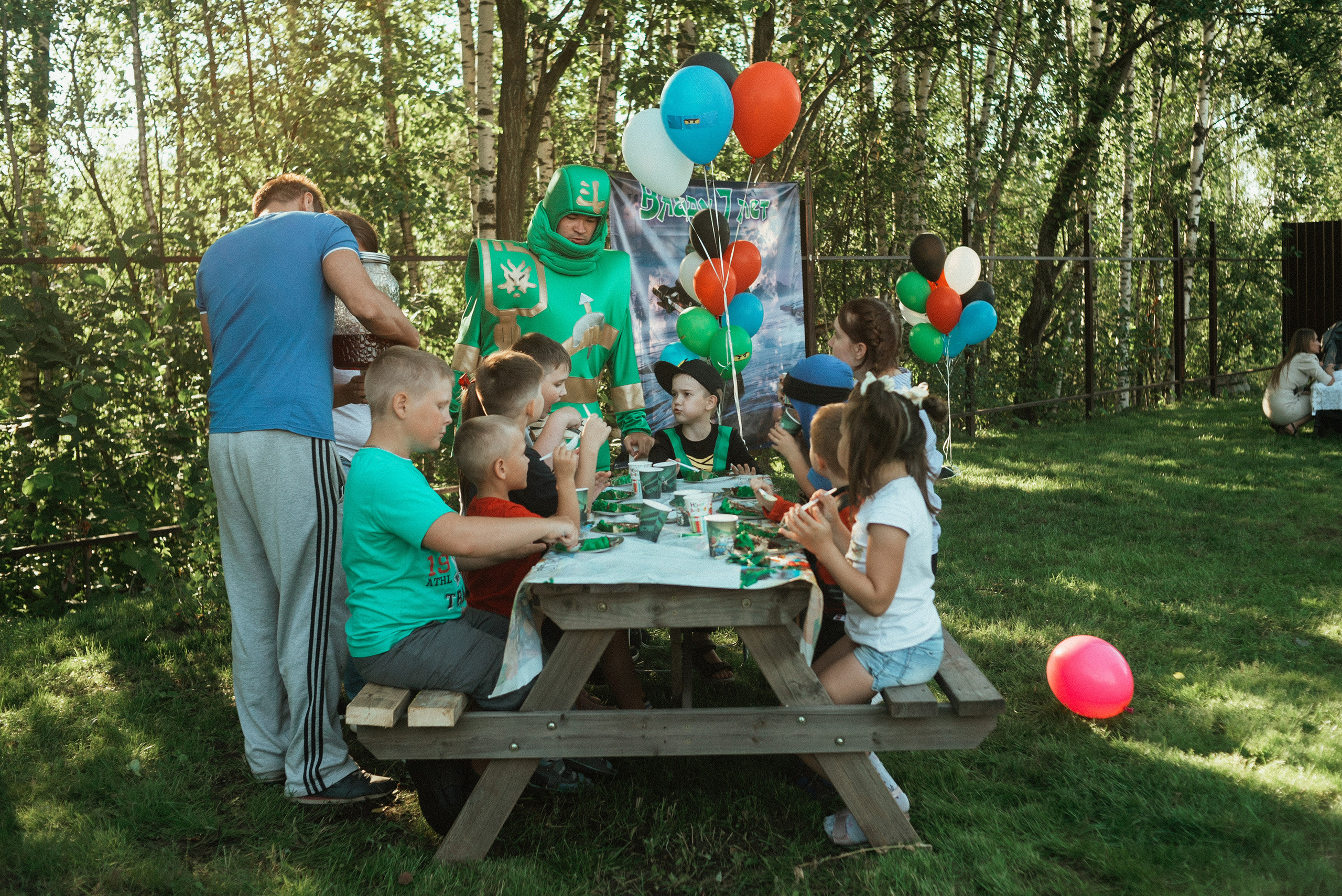 День Рождения Влада. Семейный фотограф. Великанова Ирина. Санкт-Петербург. Пушкин
