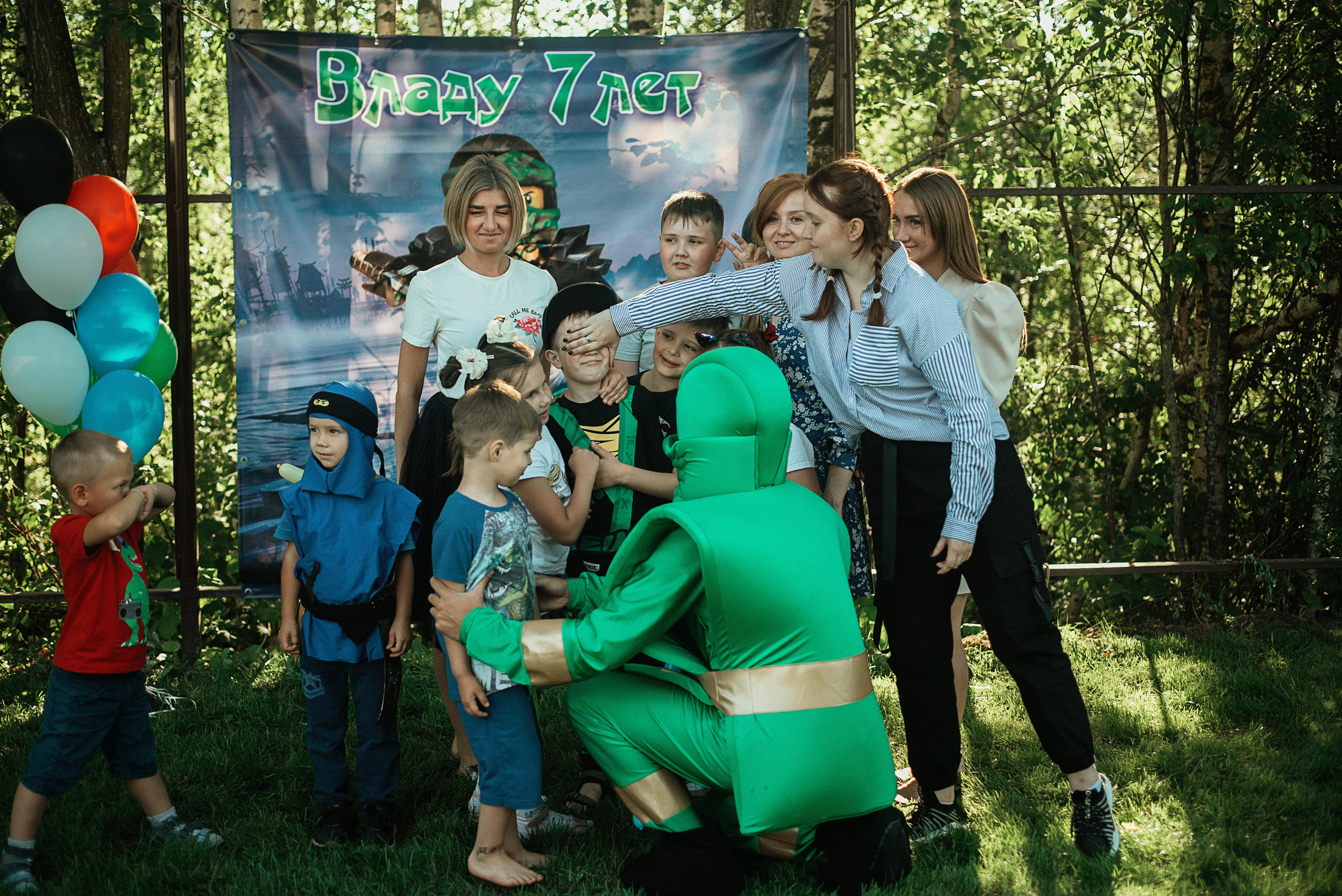 День Рождения Влада. Семейный фотограф. Великанова Ирина. Санкт-Петербург. Пушкин