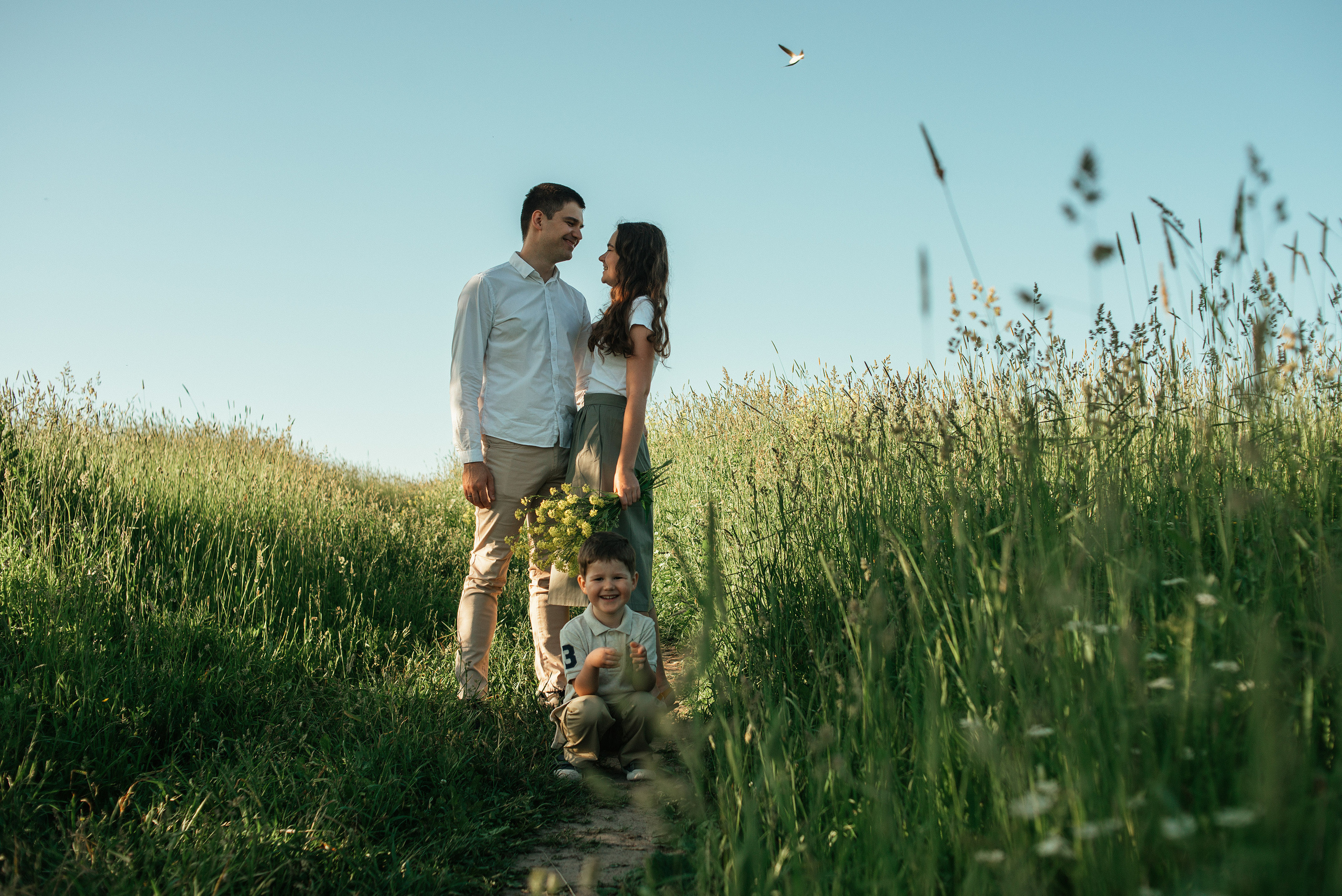 Даша, Андрей и Дима. Семейный фотограф. Великанова Ирина. Санкт-Петербург. Пушкин