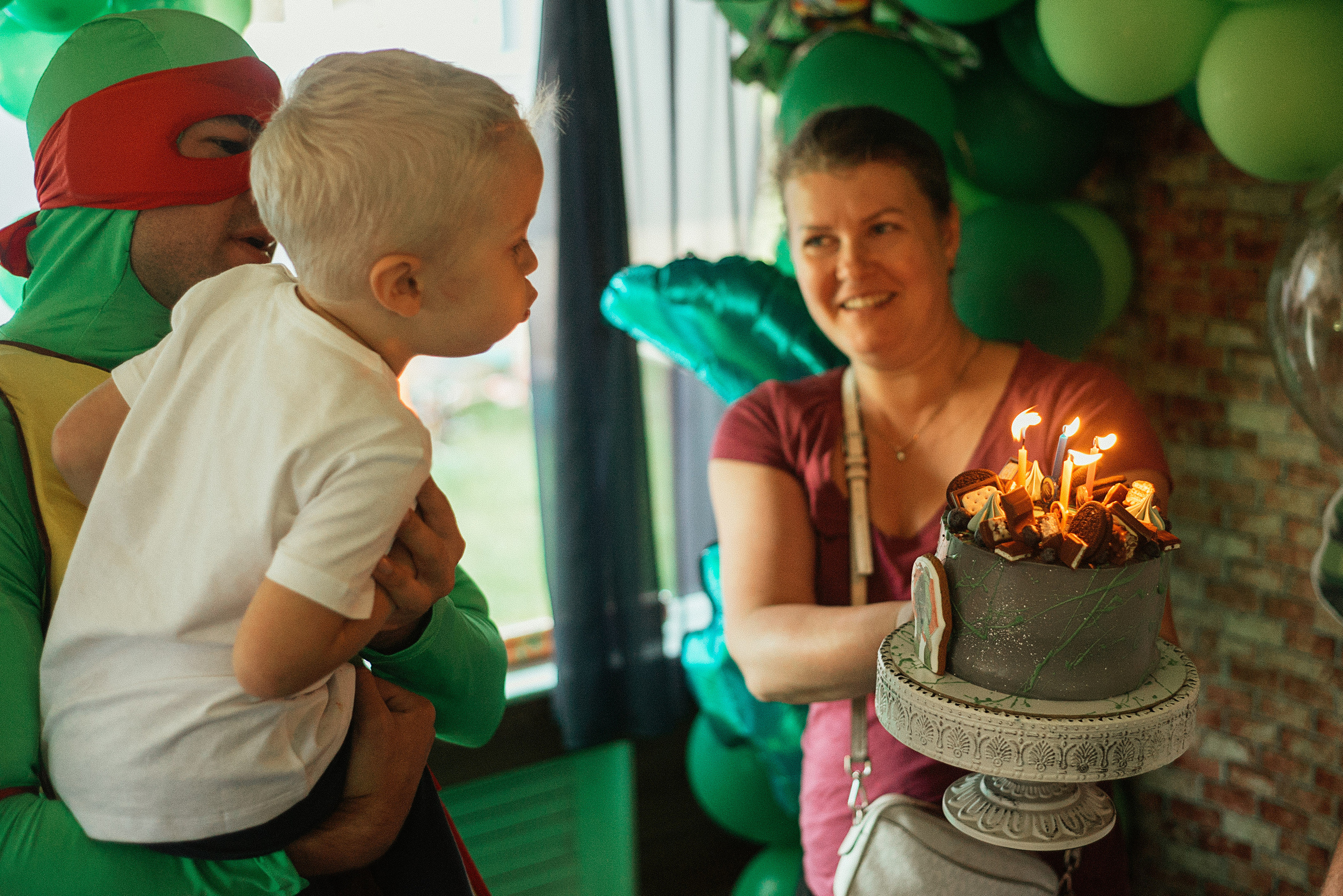 День Рождения Вовы. Семейный фотограф. Великанова Ирина. Санкт-Петербург. Пушкин