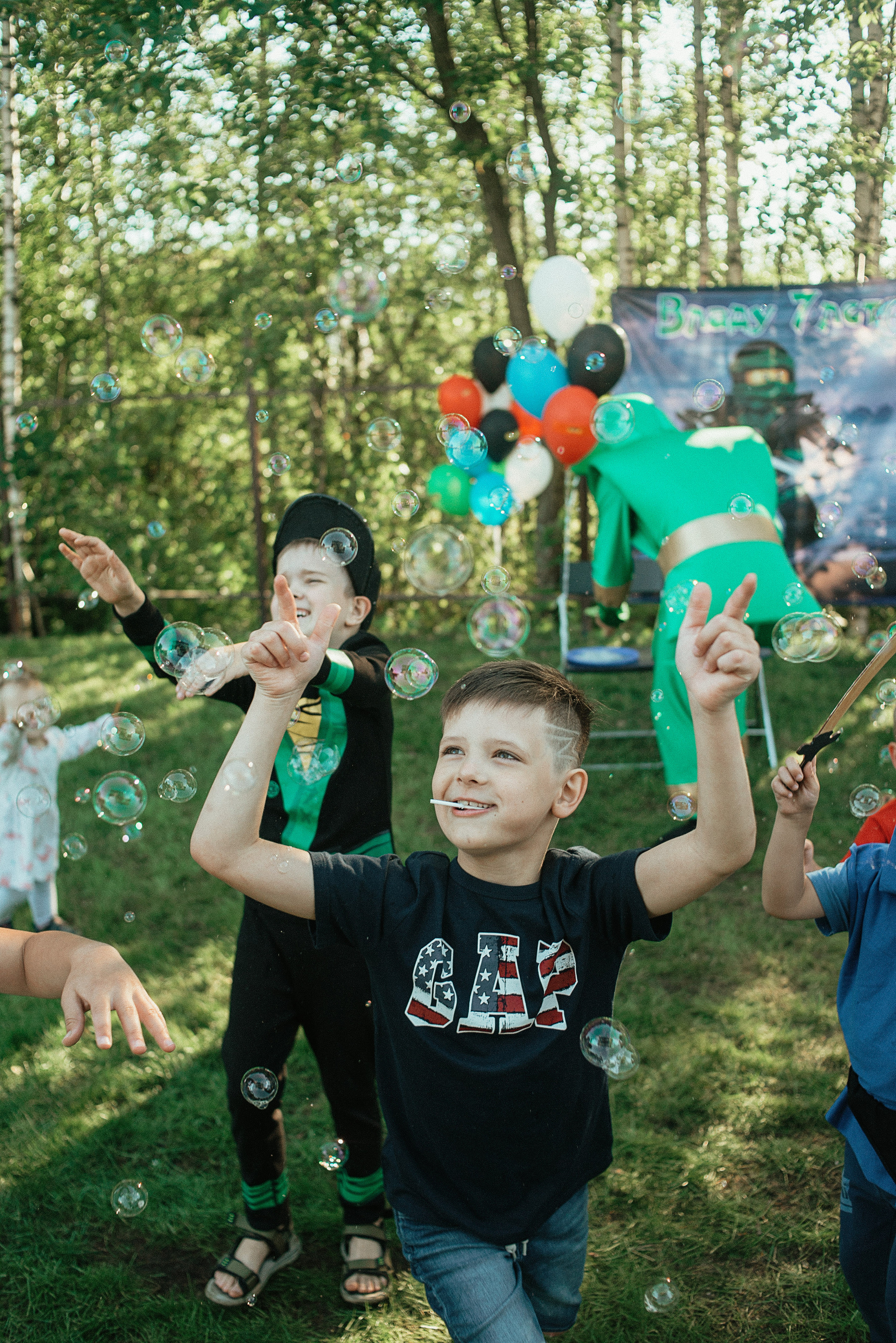 День Рождения Влада. Семейный фотограф. Великанова Ирина. Санкт-Петербург. Пушкин