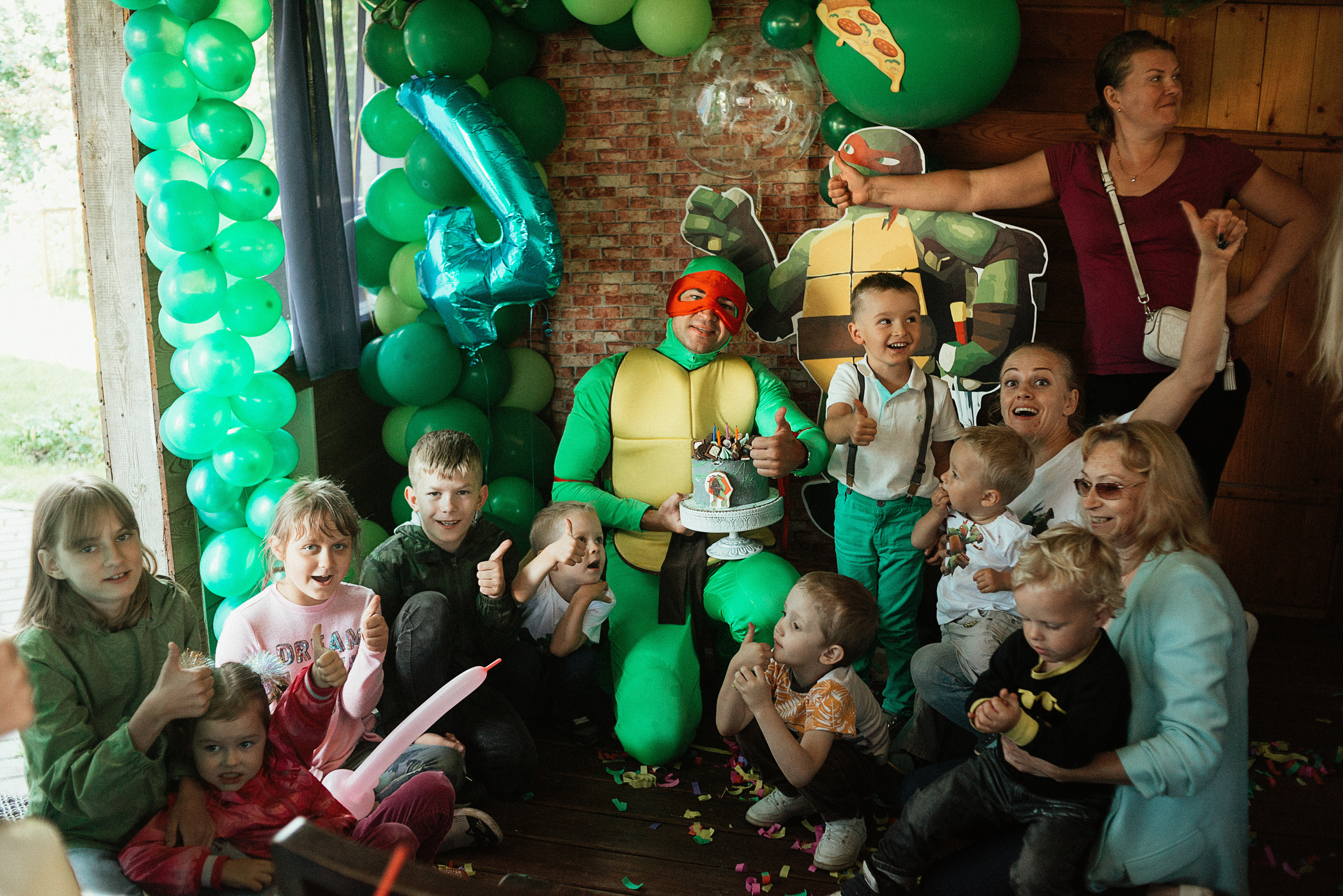 День Рождения Вовы. Семейный фотограф. Великанова Ирина. Санкт-Петербург. Пушкин