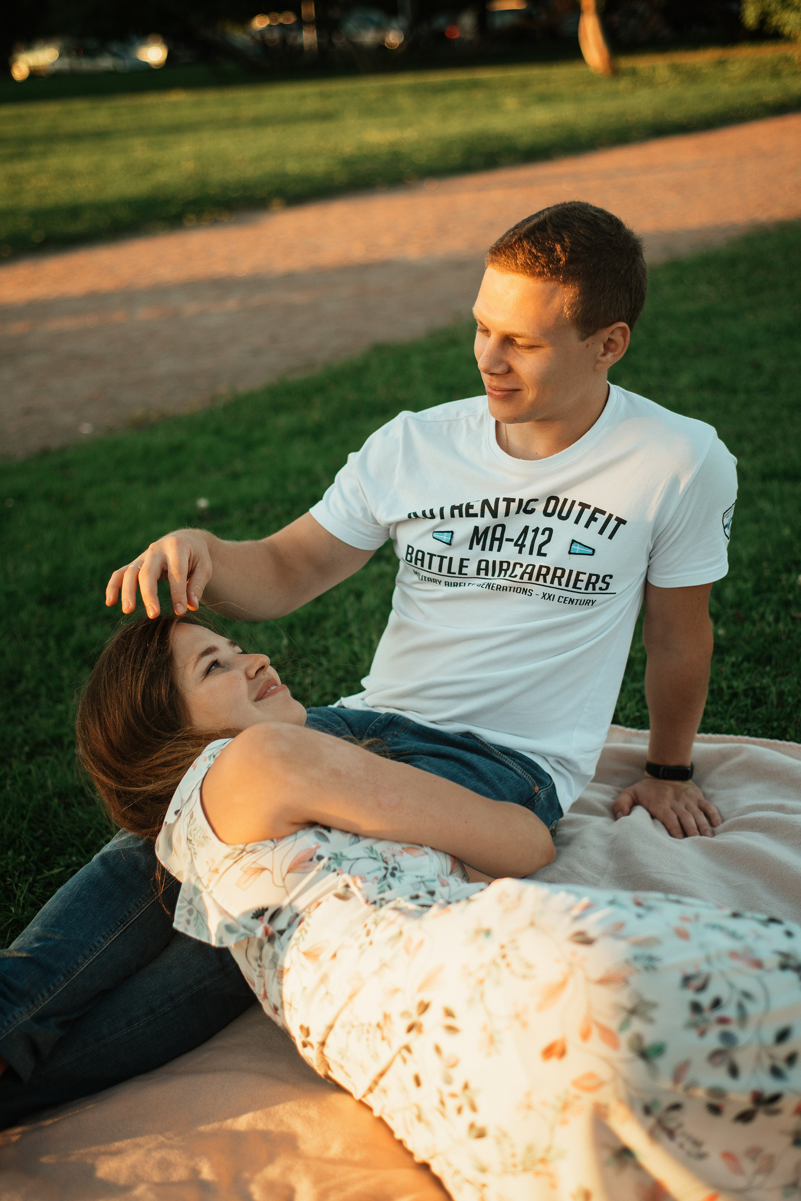 Екатерина и Олег. Семейный фотограф. Великанова Ирина. Санкт-Петербург. Пушкин