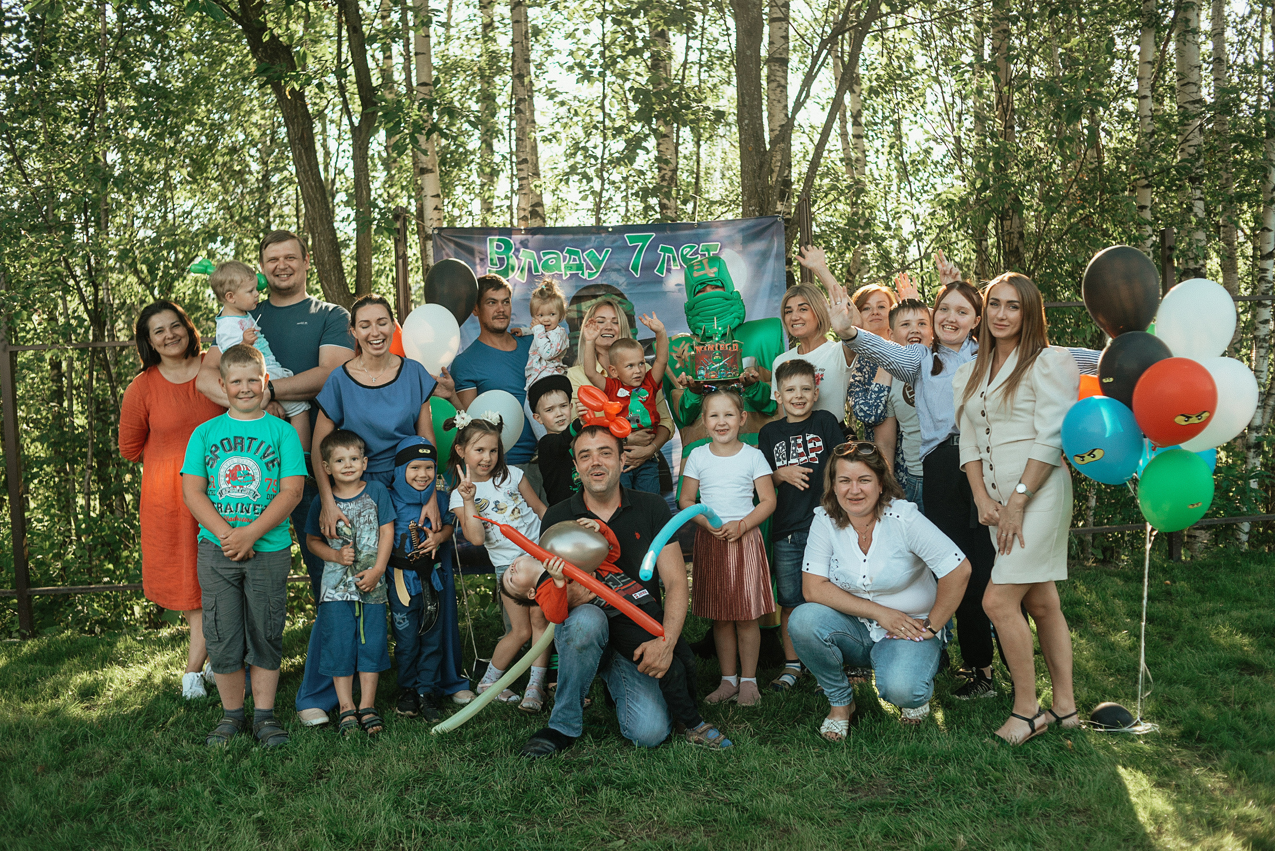 День Рождения Влада. Семейный фотограф. Великанова Ирина. Санкт-Петербург. Пушкин