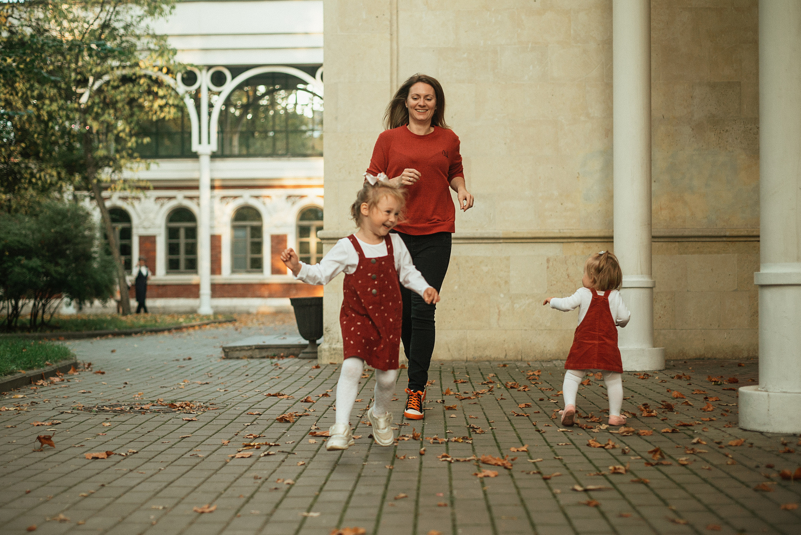 Аня, Сережа, Вика и Рита. Семейный фотограф. Великанова Ирина. Санкт-Петербург. Пушкин