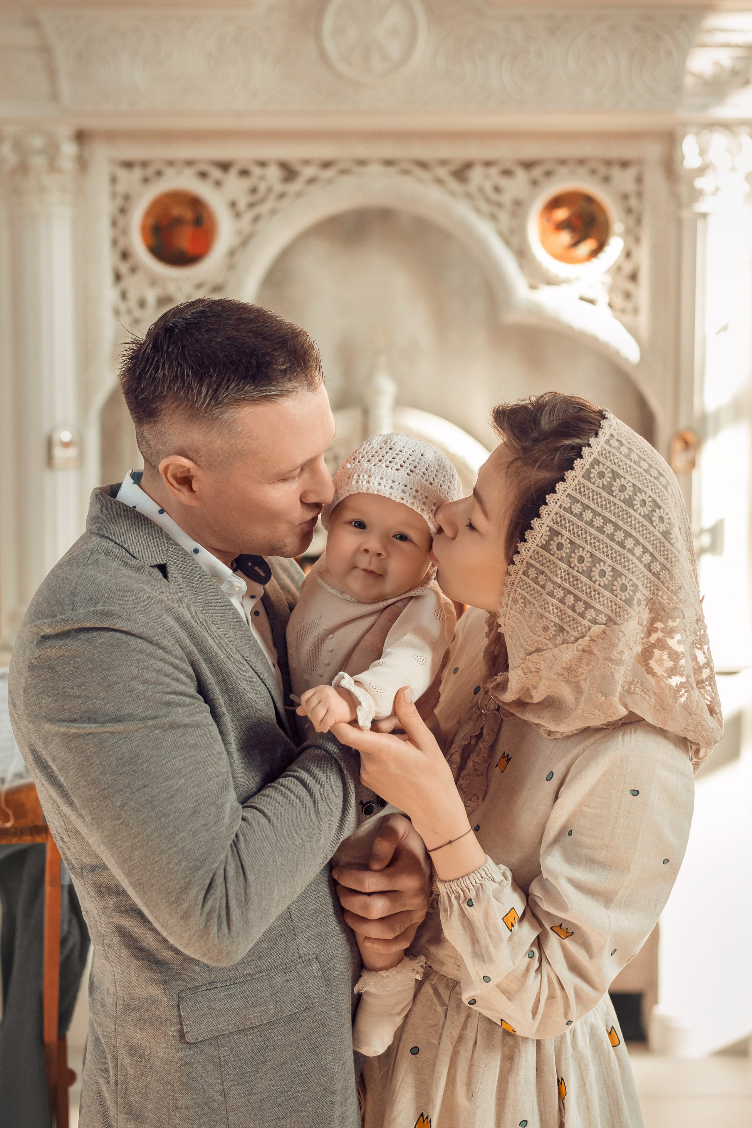 Знаменский крестильный Храм в Голубом. Фотограф Newborn и церковных Таинств