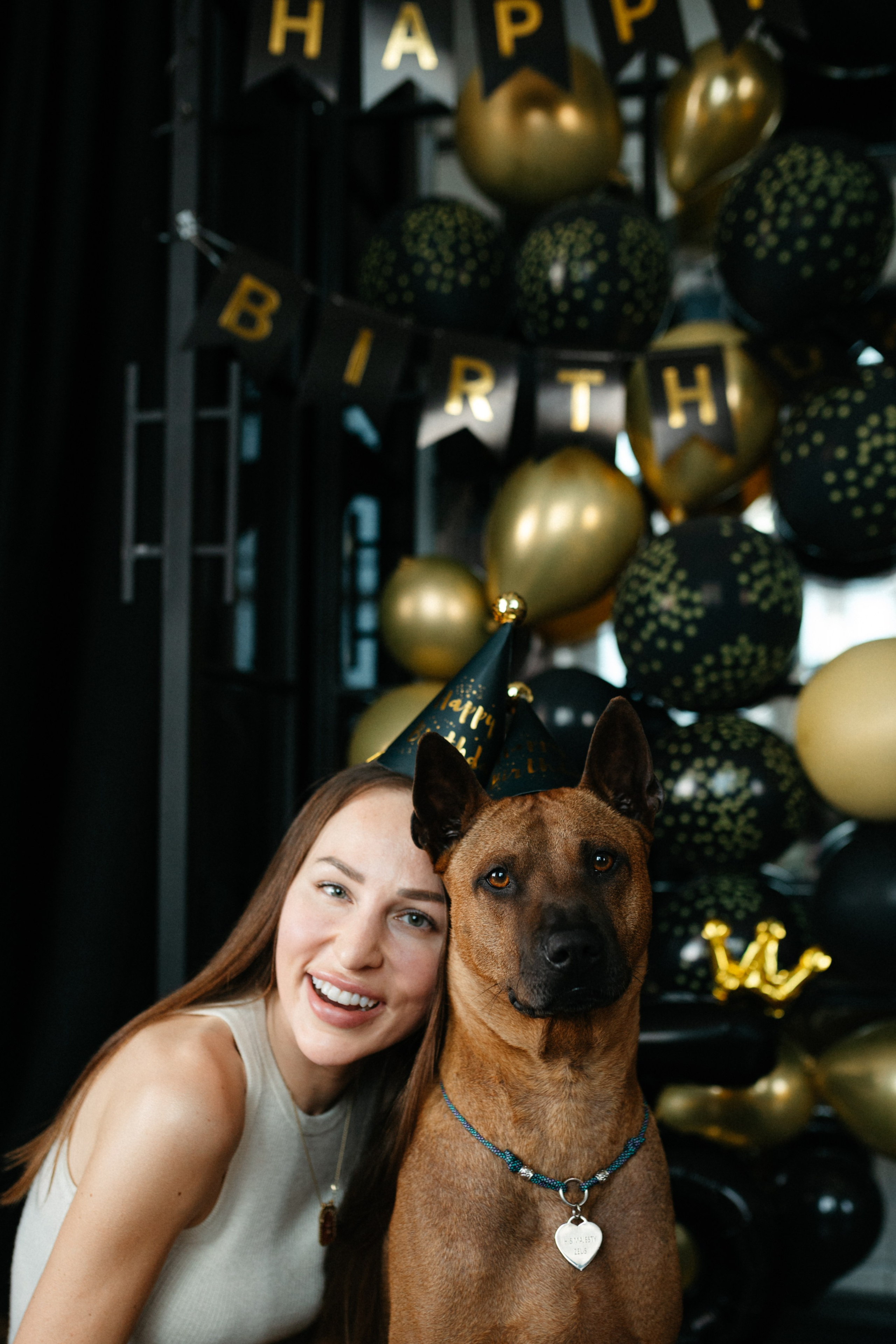 Оксана и Зевс. Фотограф анималист в Москве Ольга Агушева