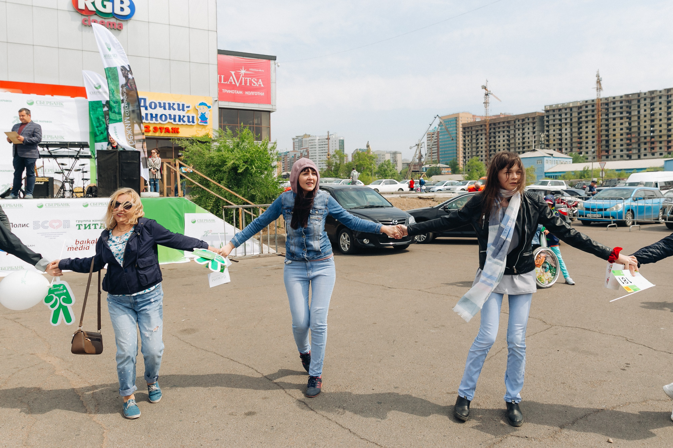 Зеленый марафон Сбербанка. Свадебный и семейный фотограф в Улан-Удэ