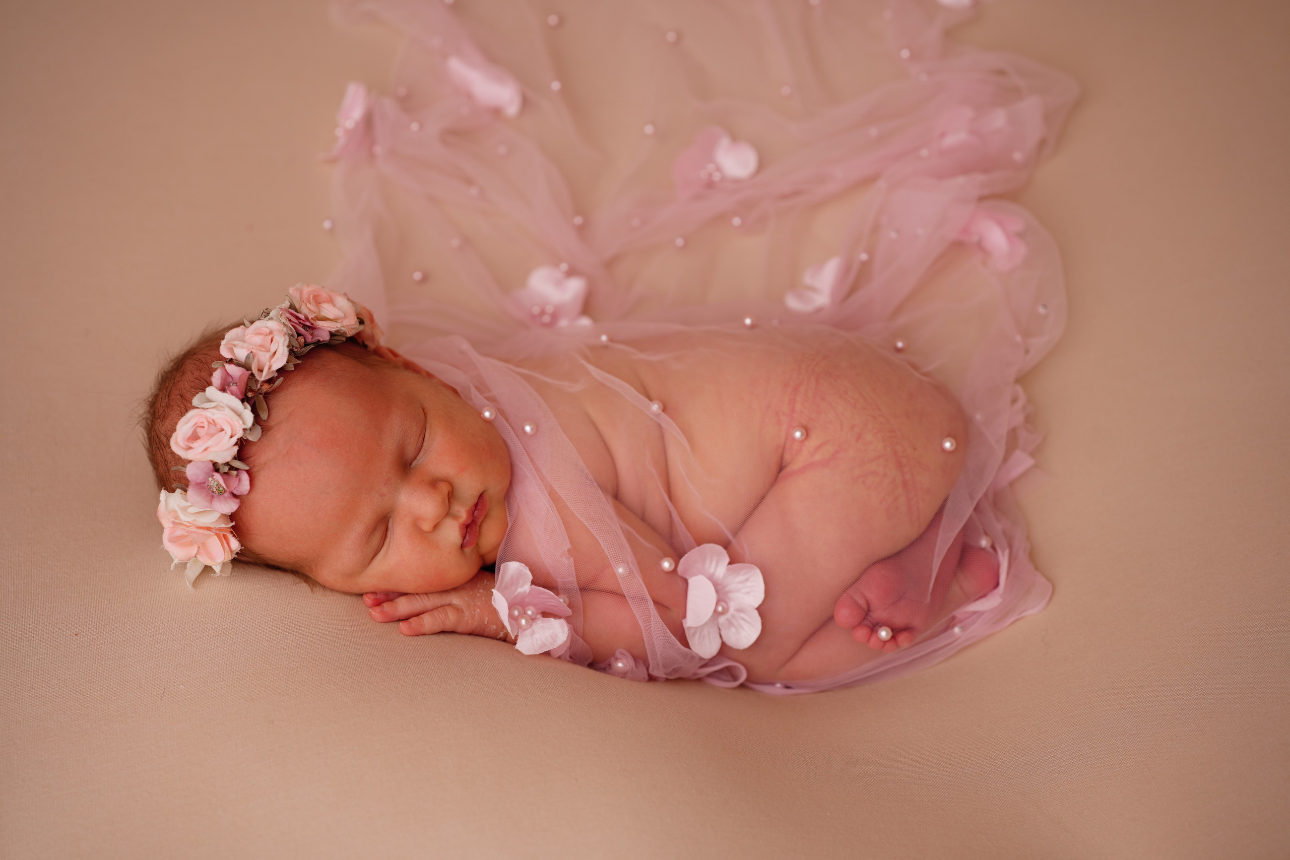 Алиса 8 дней. Фотограф новорожденных в Нижнем Новгороде Сергеева Оксана