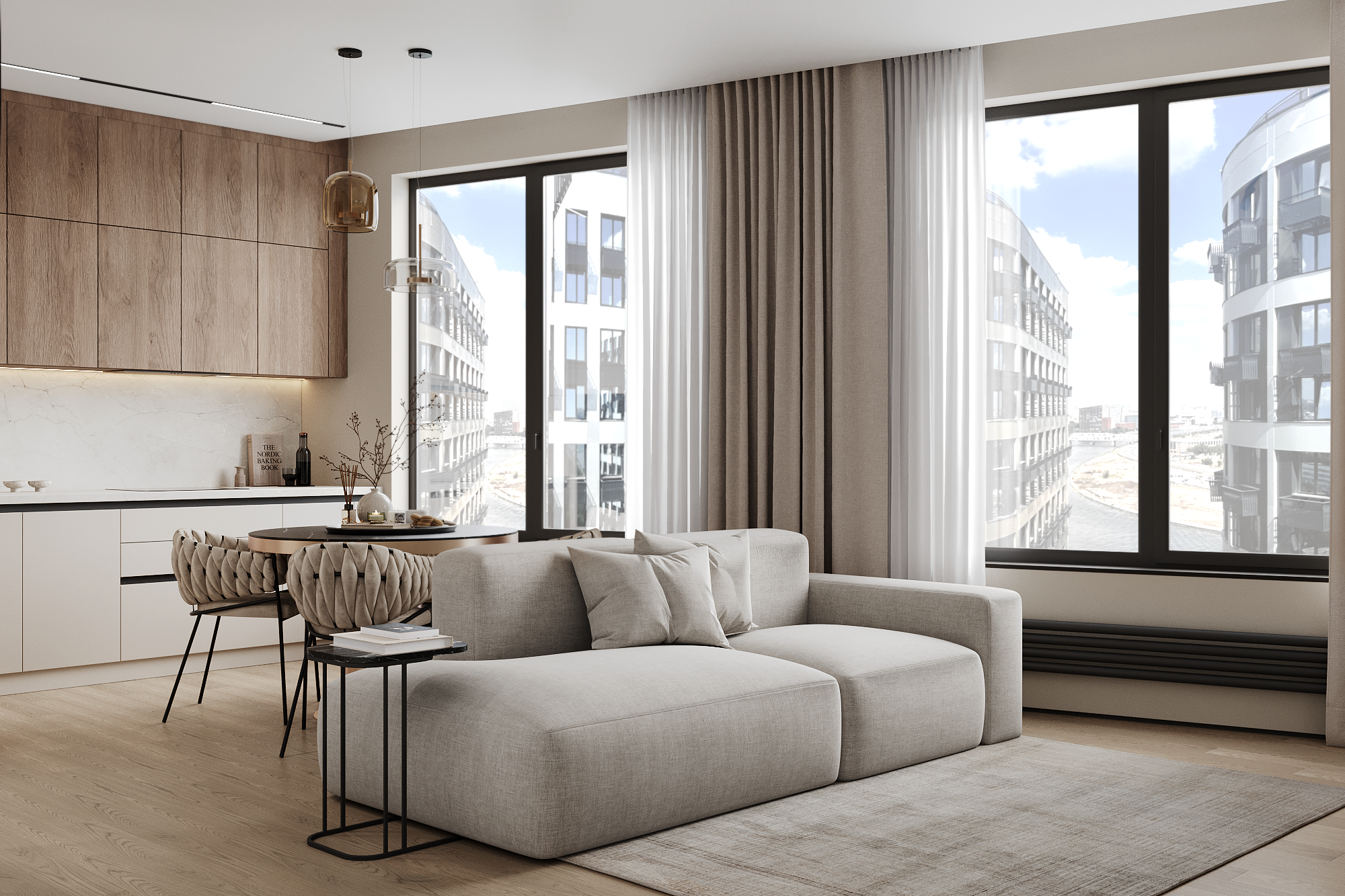 ЖК «LEVEL Нагатинская». Дизайнер интерьера Екатерина Маркова