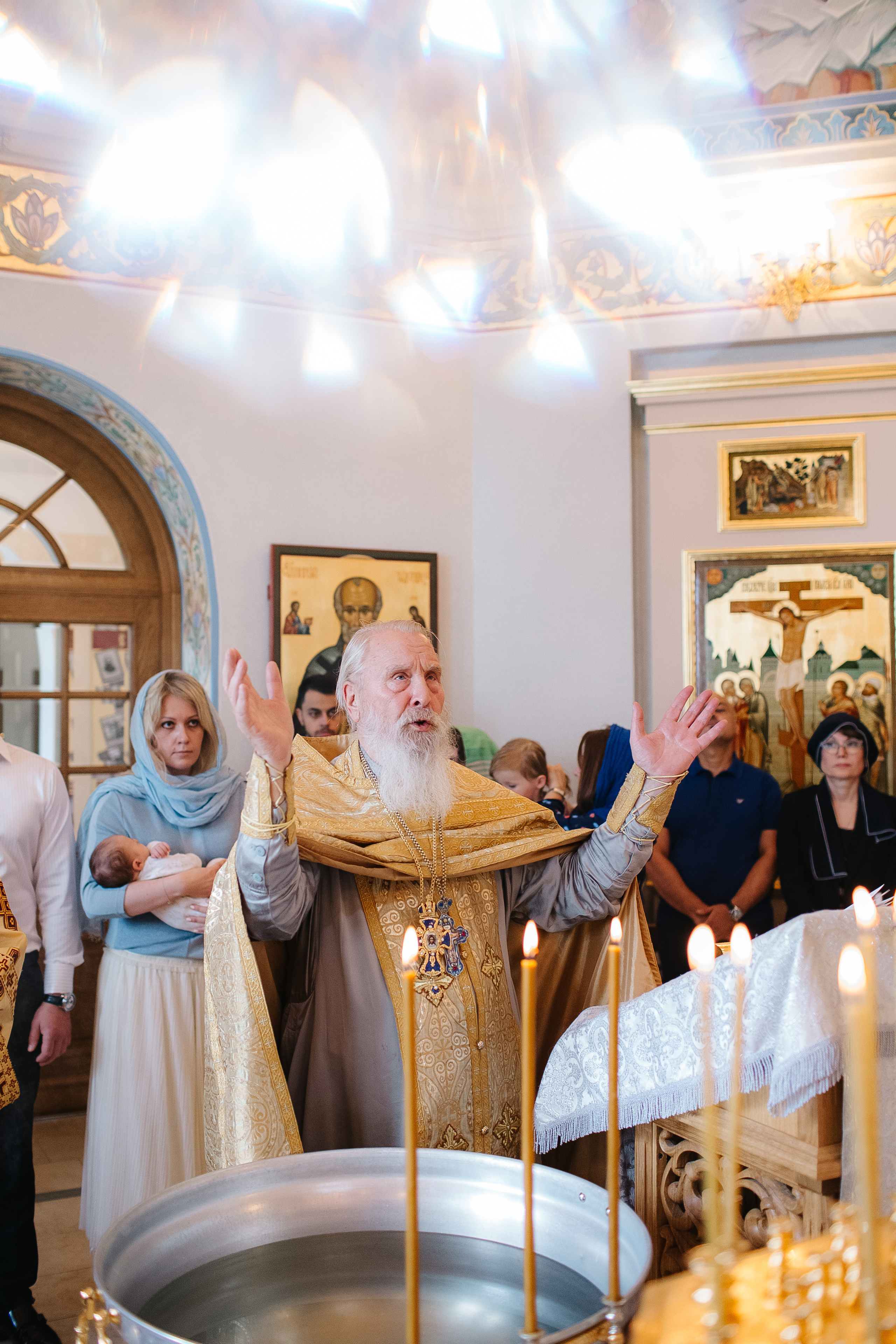 Таинство Крещения Адриана. Свадебный фотограф Москва Саша Серегина (Сашина)