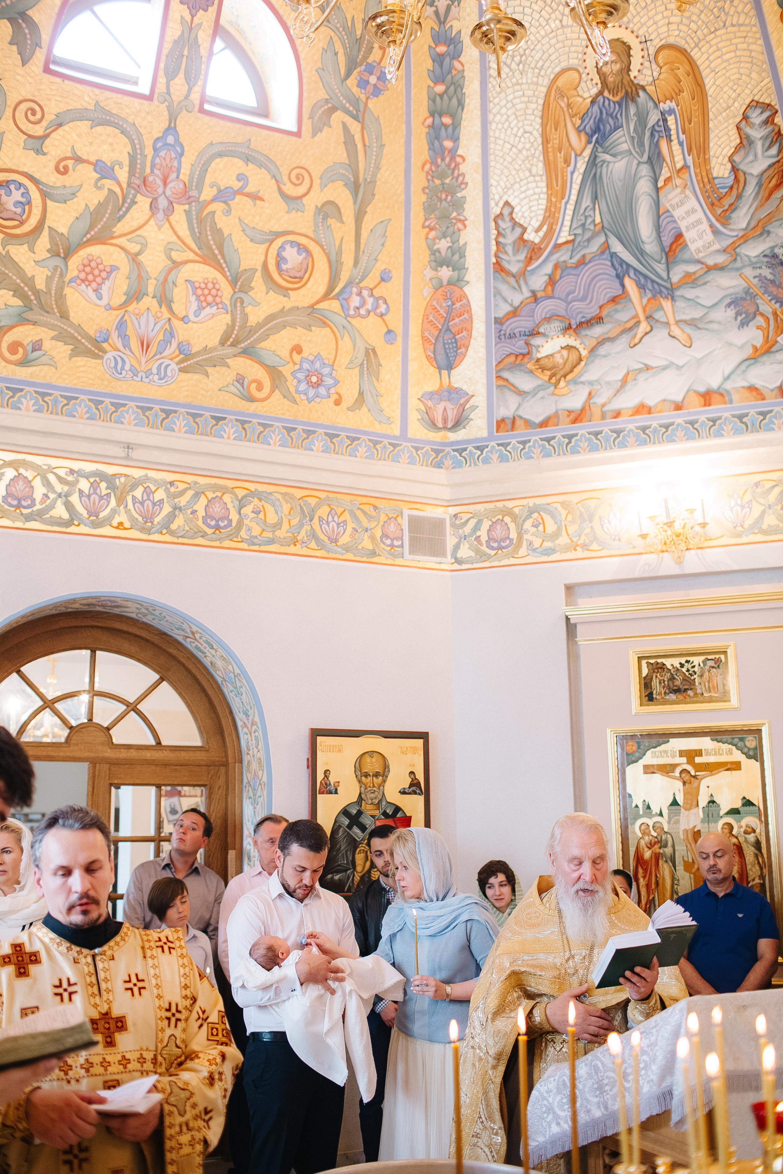 Таинство Крещения Адриана. Свадебный фотограф Москва Саша Серегина (Сашина)