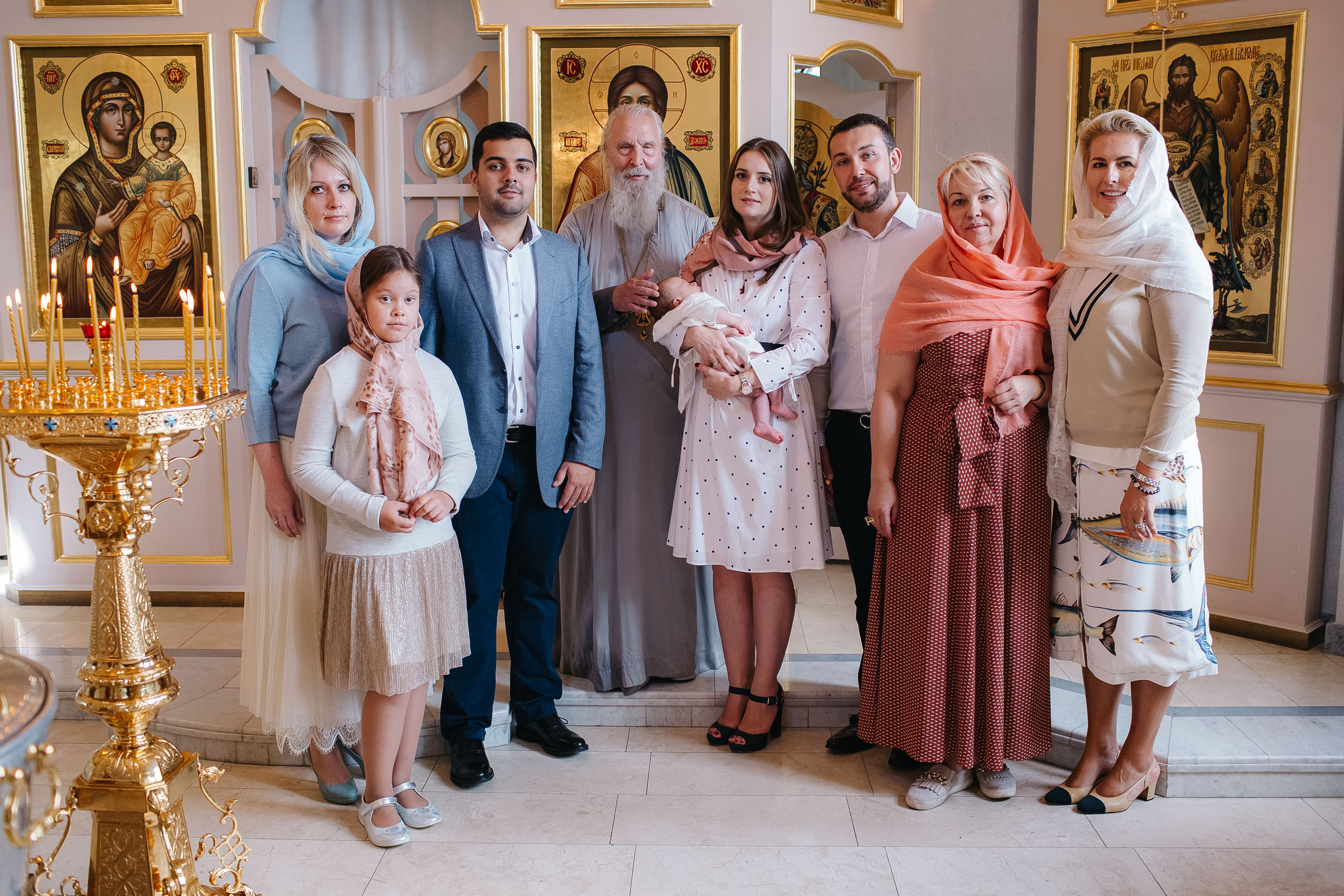 Таинство Крещения Адриана. Свадебный фотограф Москва Саша Серегина (Сашина)